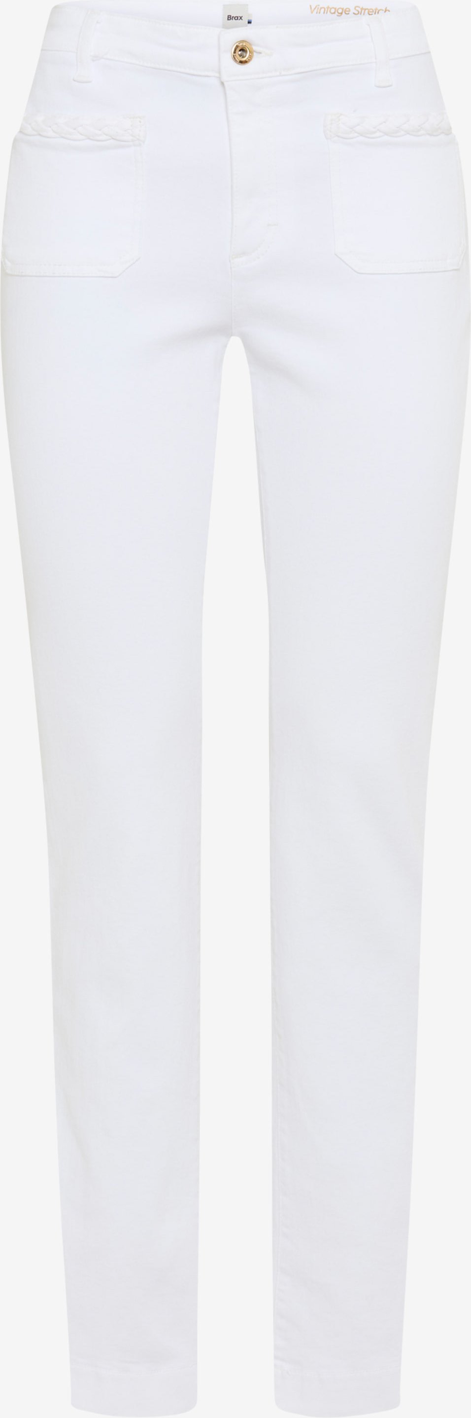 Brax Damen Boot Style MARY WHITE, weiß, Gr. 36