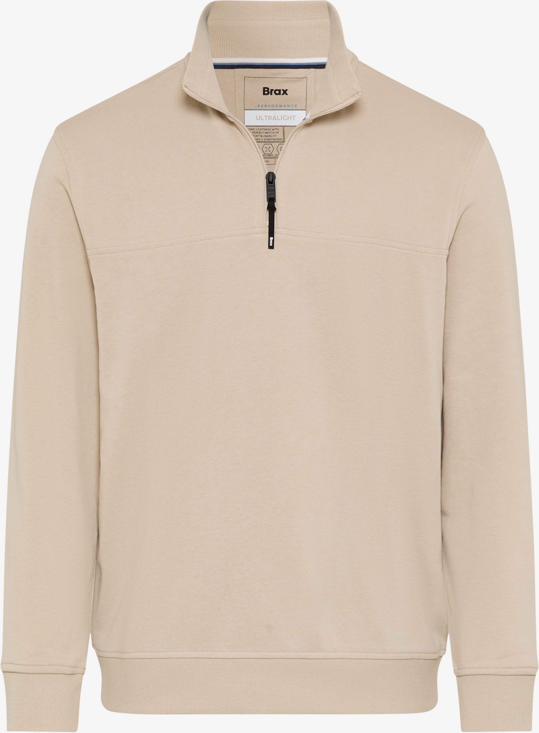 Brax Herren Sweatshirt Style SION beach, Beige, Gr. XXL