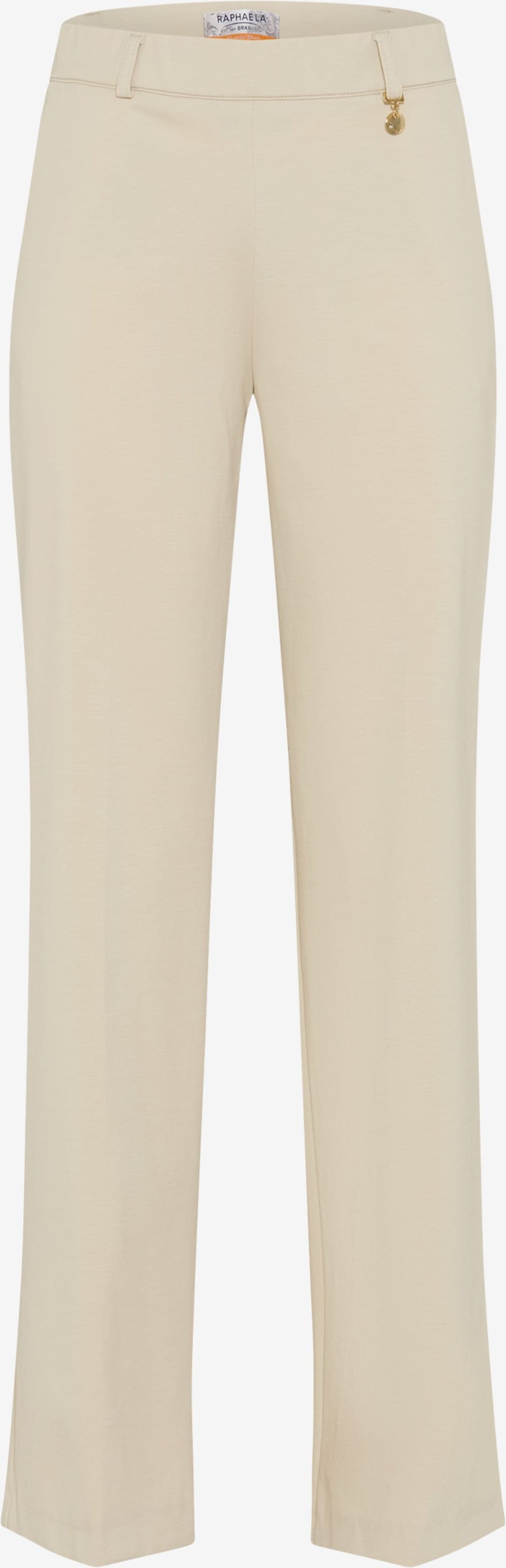 Raphaela by Brax Damen Marlenehose Style LILLYTH FLARED ECRU, hellbeige, Gr. 44