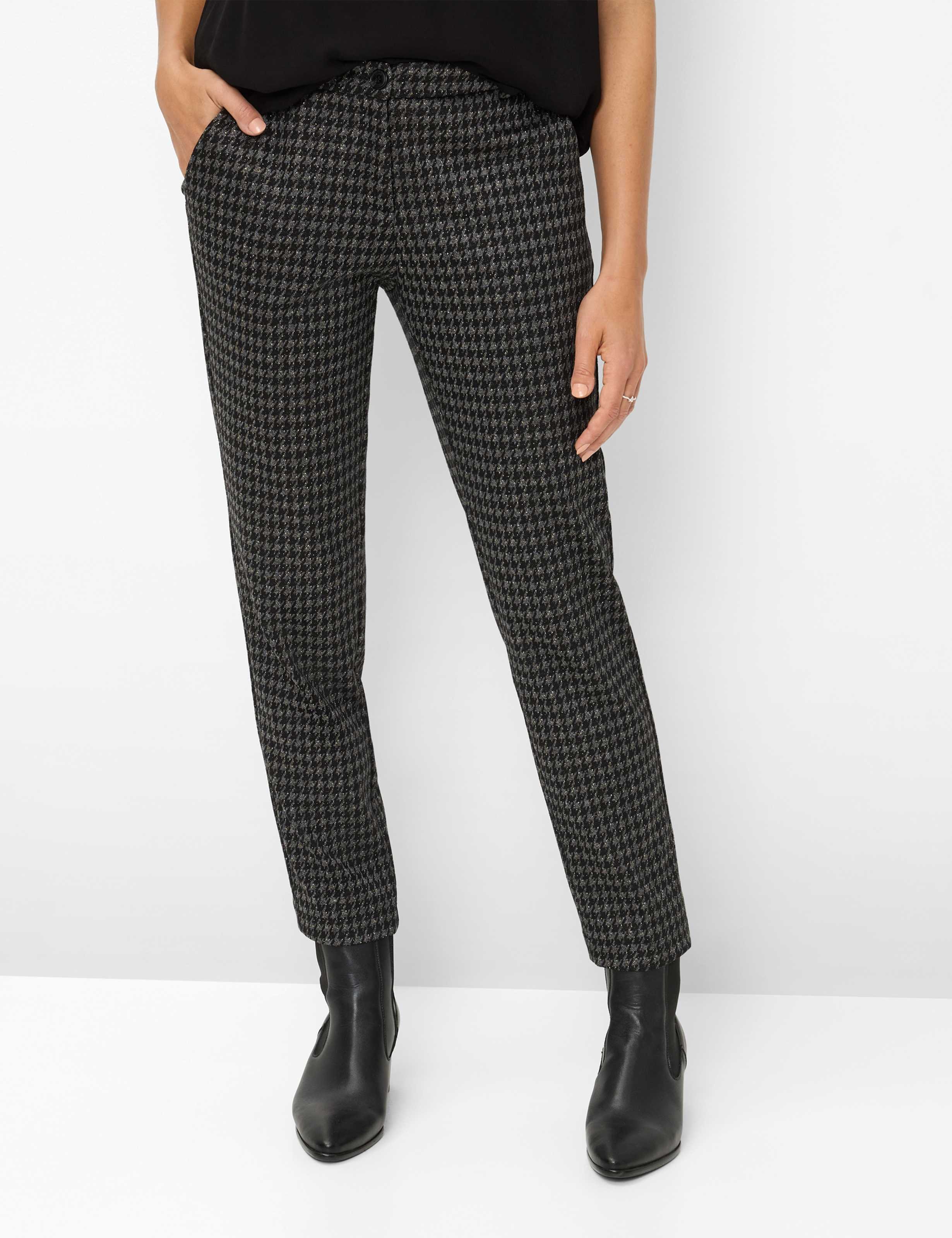 Brax Damen Chino Style MARON S SMOKE GREY, dunkelgrau, Gr. 46