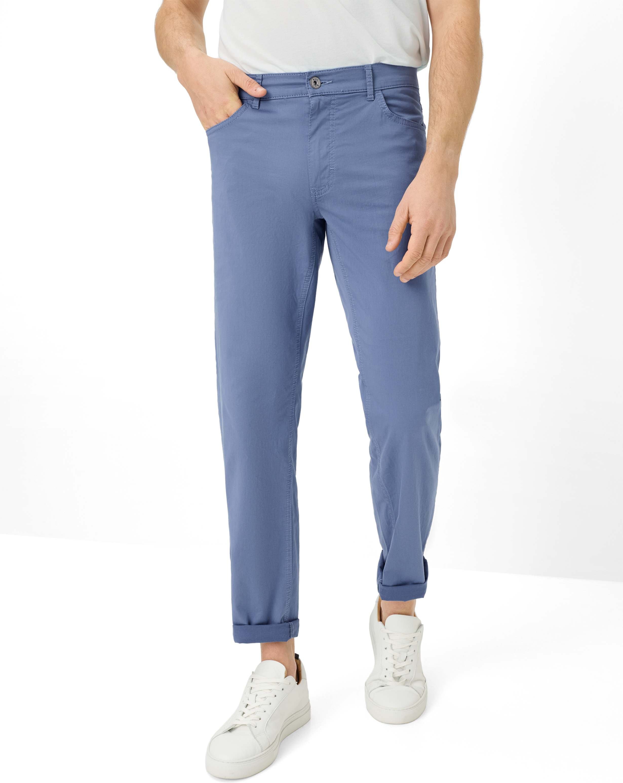 Brax Herren Hose Style COOPER RIVIERA, Blau, Gr. 46/32