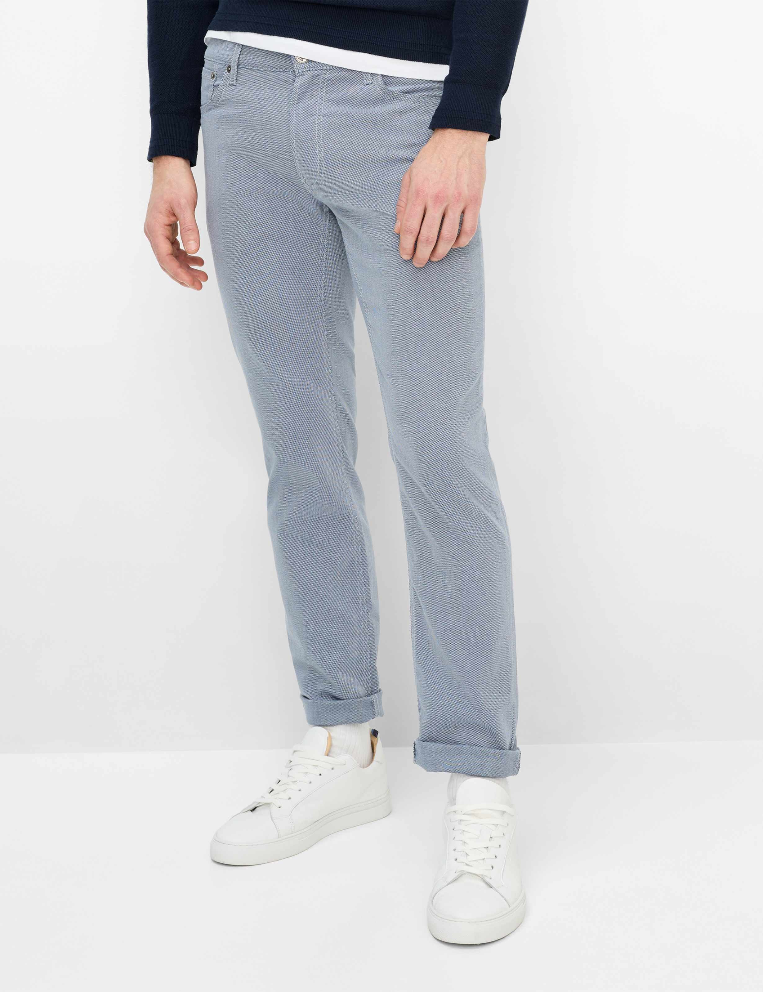 Brax Herren Five-Pocket-Hose Style CHUCK SMOKE BLUE, Blau, Gr. 40/38