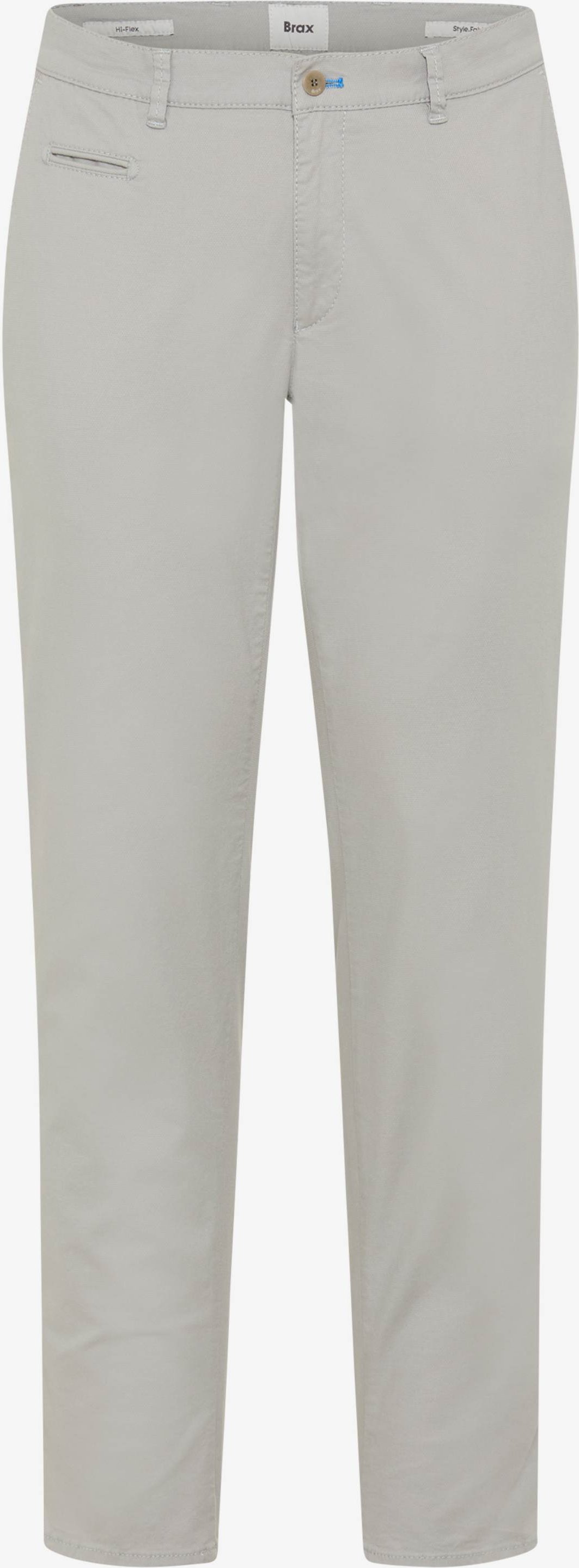 Brax Herren Chino Style FABIO IN PLATIN, grau, Gr. 35/30