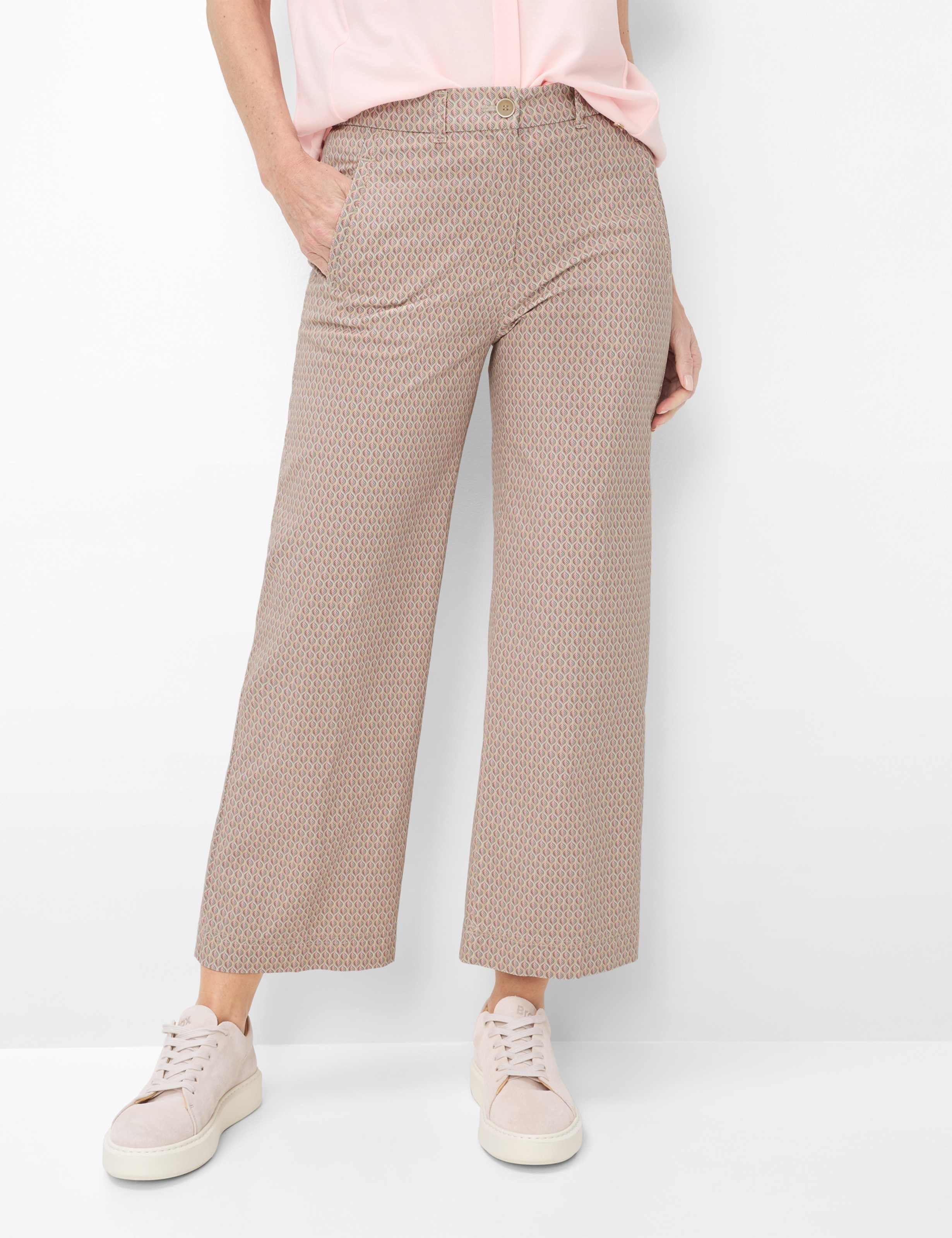 Raphaela by Brax Damen Culotte Style PEGGY CULOTTE ROSEBLOOM, Rot, Gr. 46K