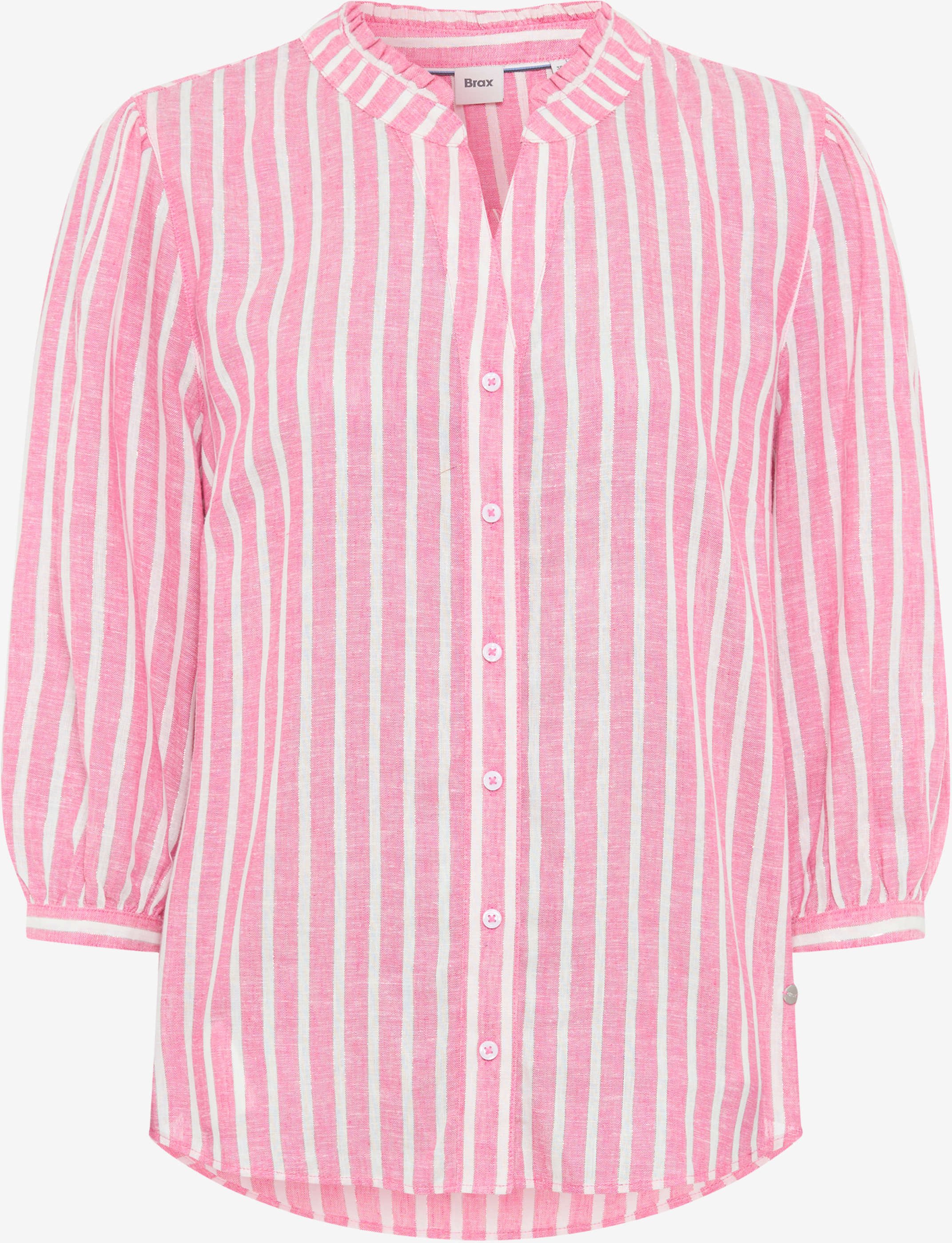 Brax Damen Bluse Style VIOLET raspberry sorbet, Rosa, Gr. 34