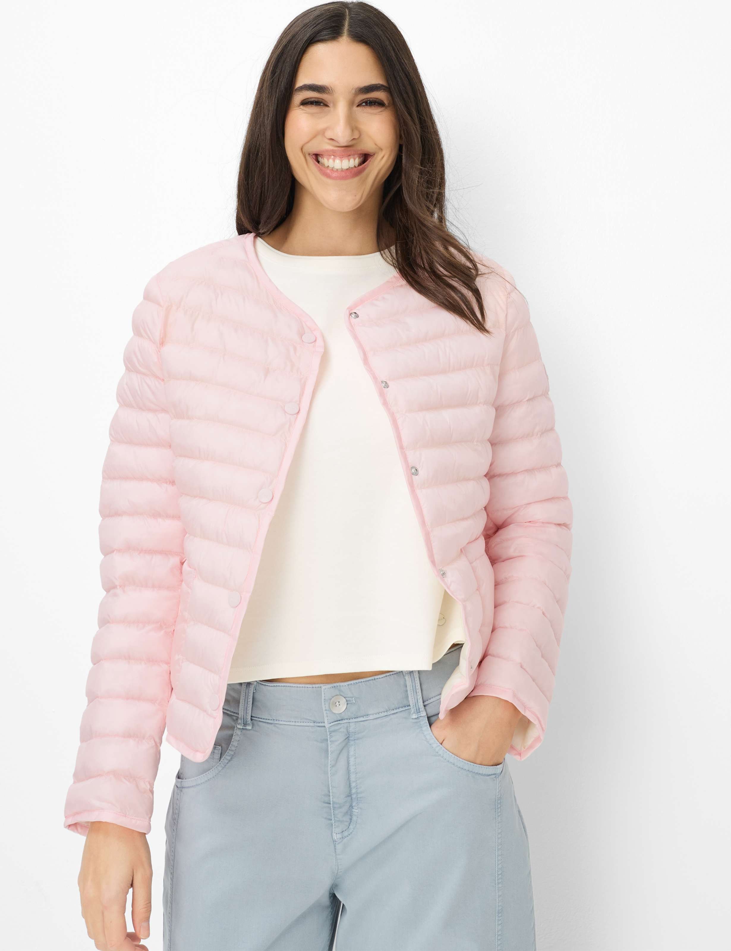 Brax Damen Steppjacke Style SALZBURG dusty rose, Rosa, Gr. 40