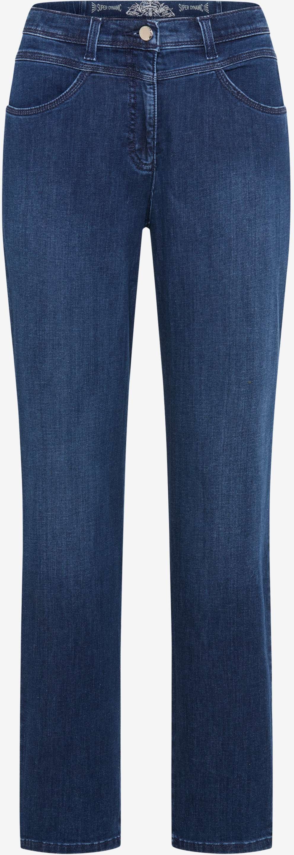 Raphaela by Brax Damen Five-Pocket-Hose Style CAREN NEW STONED, SLIGHTLY USED, Blau, Gr. 36K