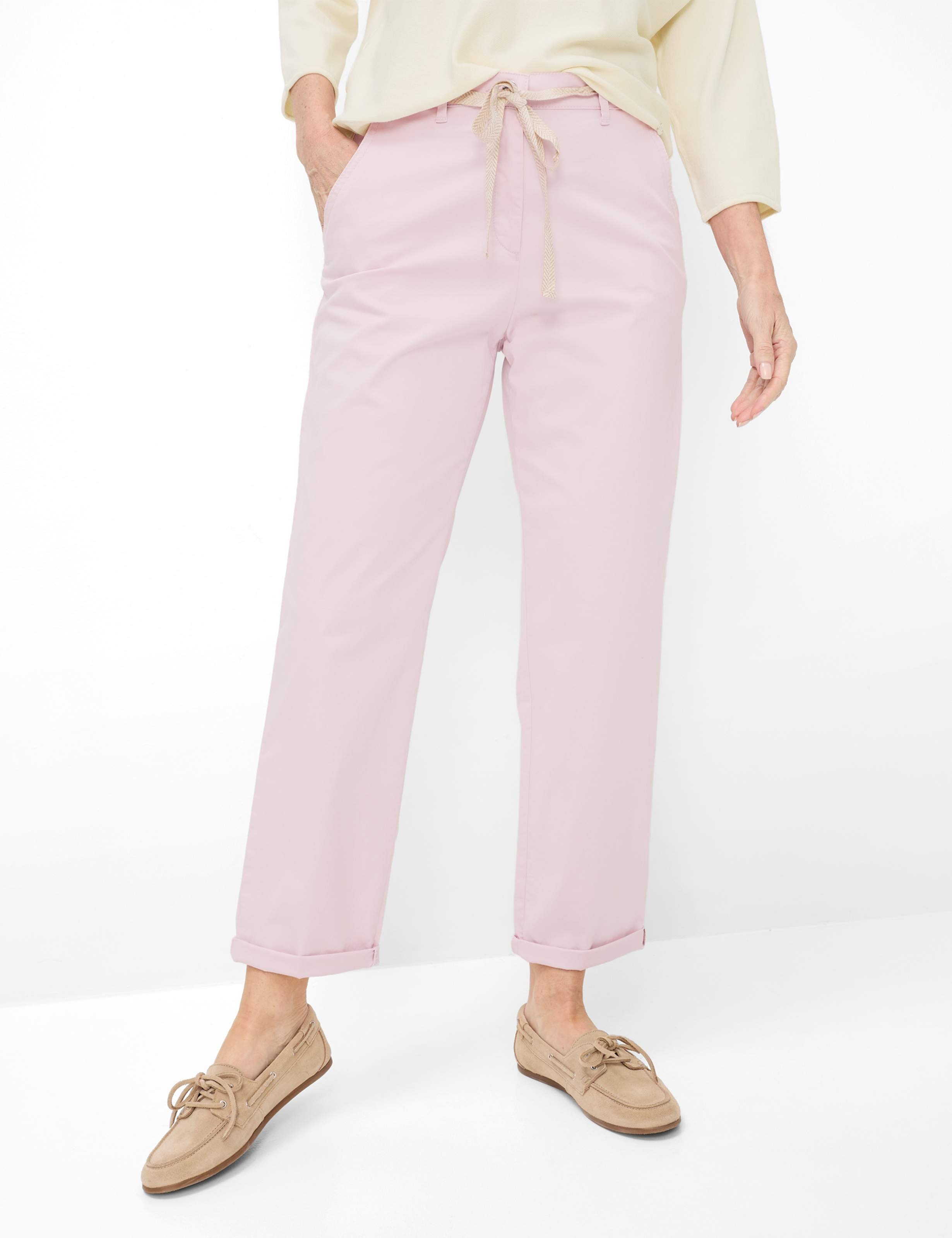 Raphaela by Brax Damen Hose Style CARRIE ROSEBLOOM, Rosa, Gr. 42K