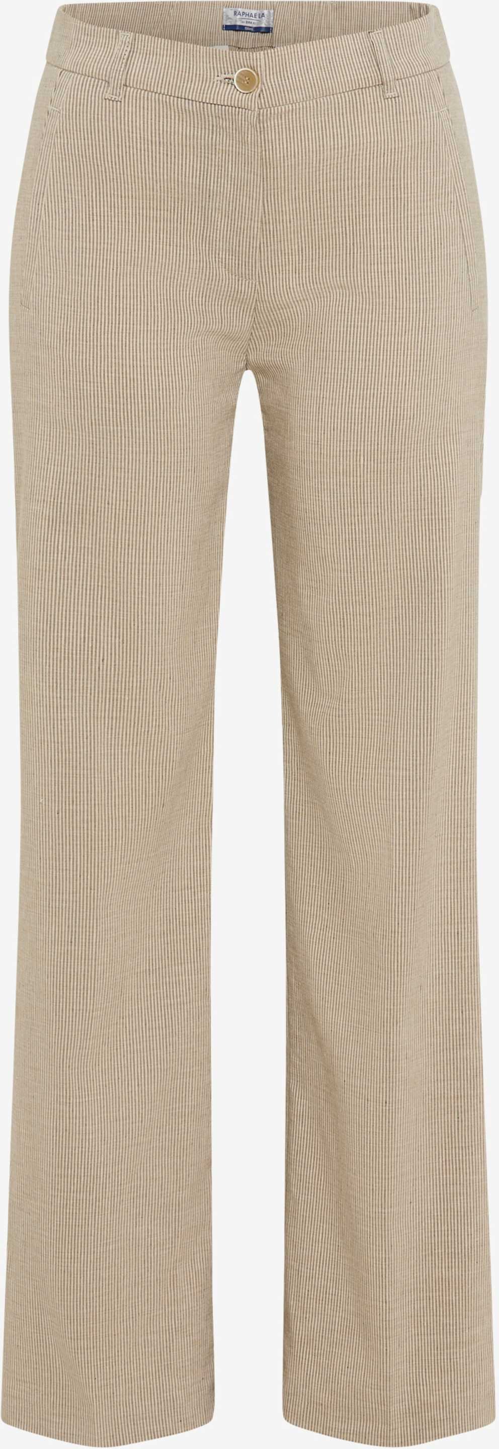 Raphaela by Brax Damen Marlenehose Style PEGGY FLARED SAND, Beige, Gr. 46