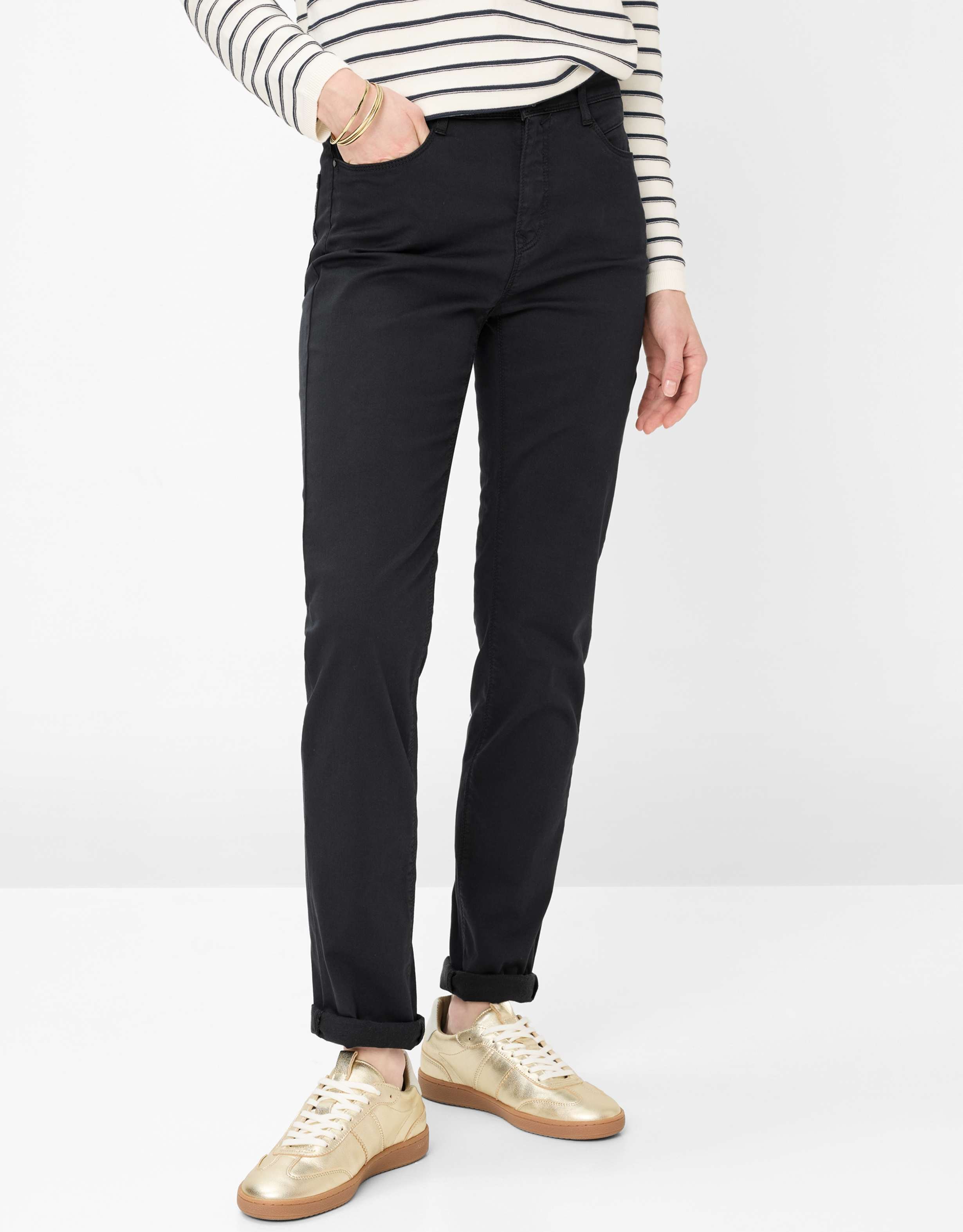 Brax Damen Five-Pocket-Hose Style MARY PERMA BLUE, perma blau, Gr. 34K