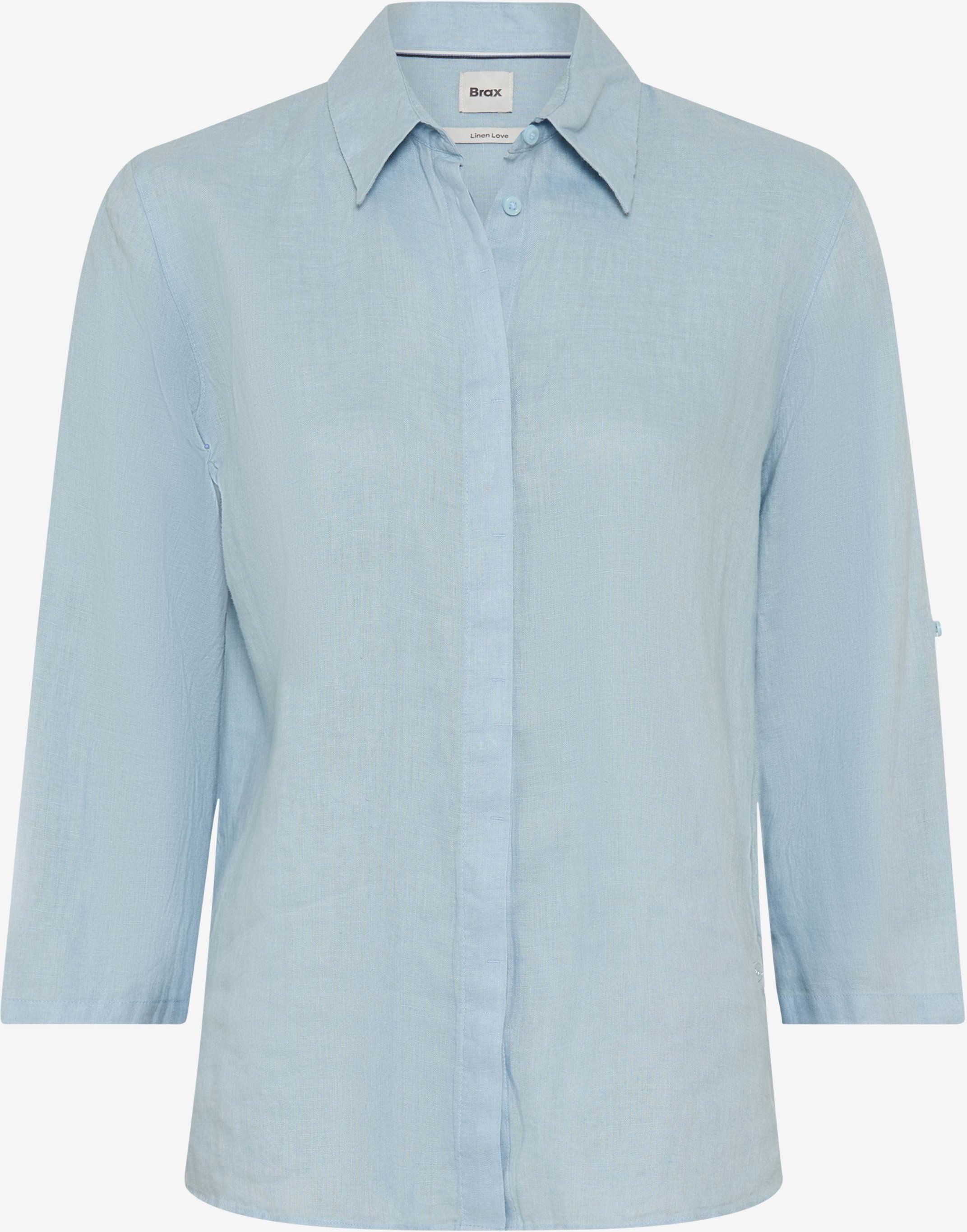 Brax Damen Hemd Style VICKI vintage blue, hellblau, Gr. 36