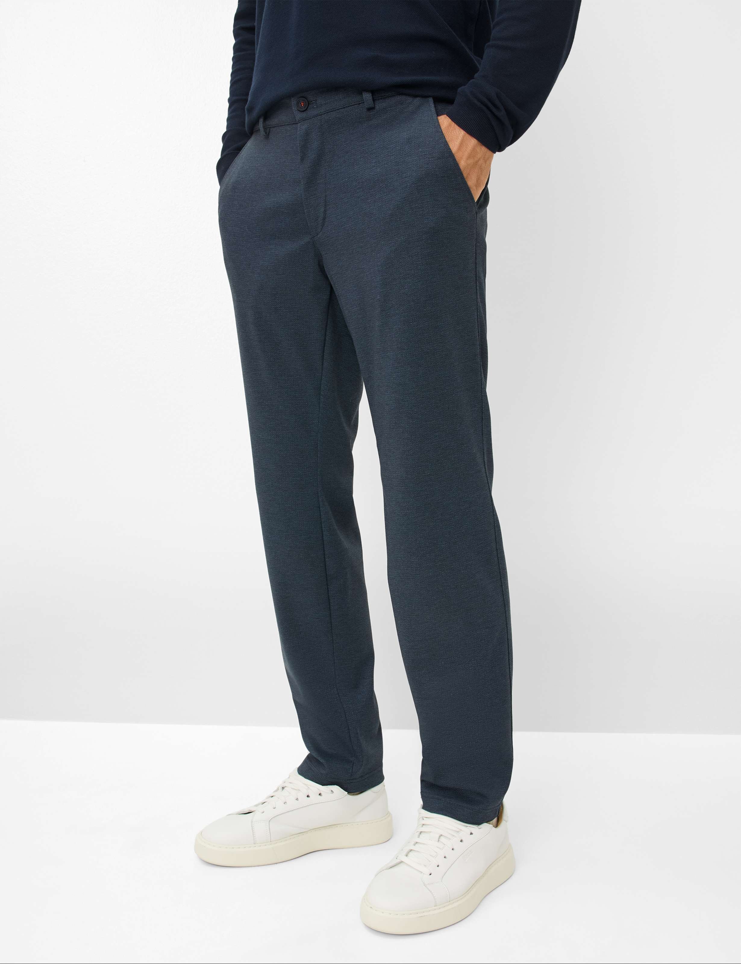 Thumbnail - Eurex by Brax Herren Chino Style THILO BLUE, dunkelblau, Gr. 27U