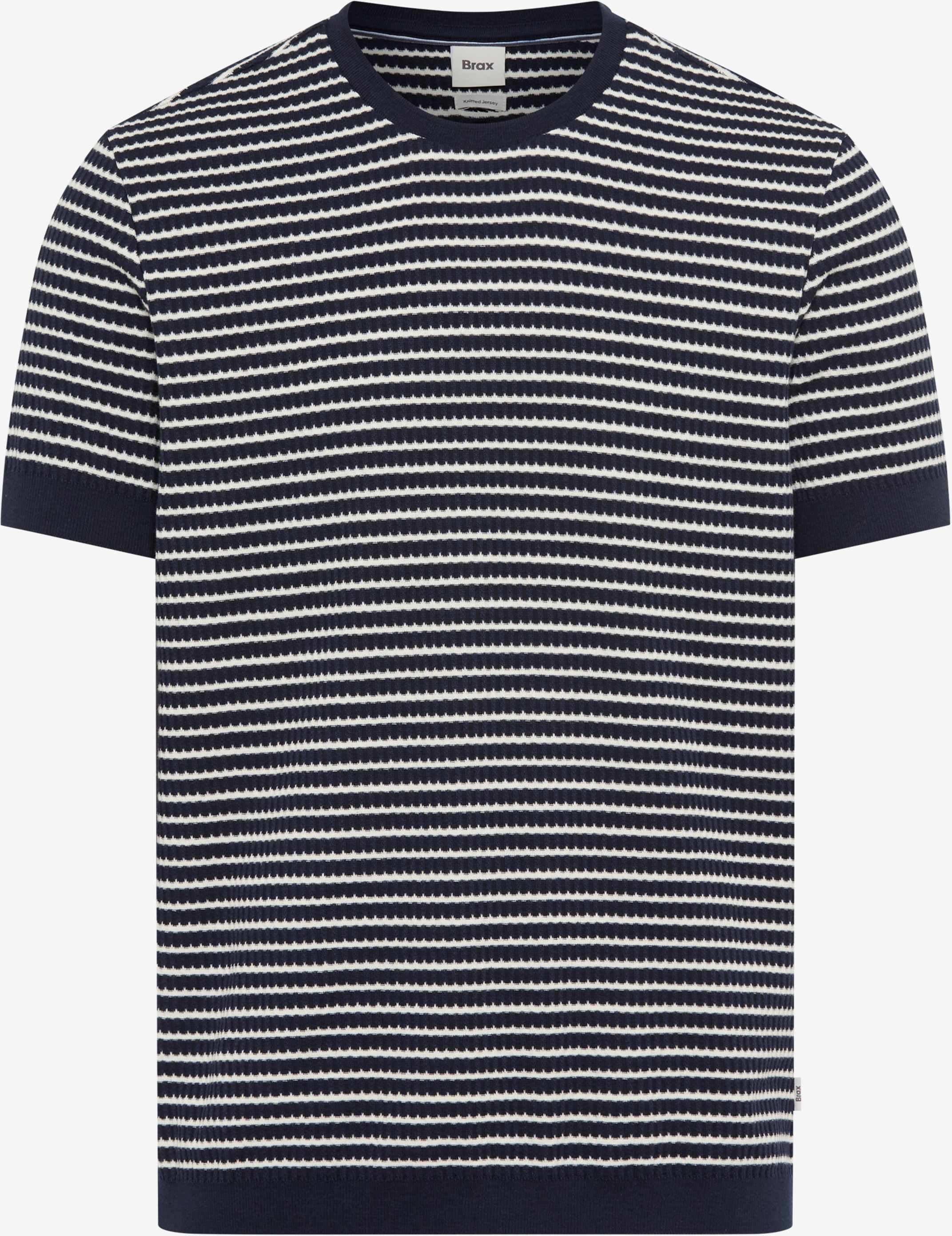 Thumbnail - Brax Herren Shirt Style TREVOR navy, dunkelblau, Gr. L