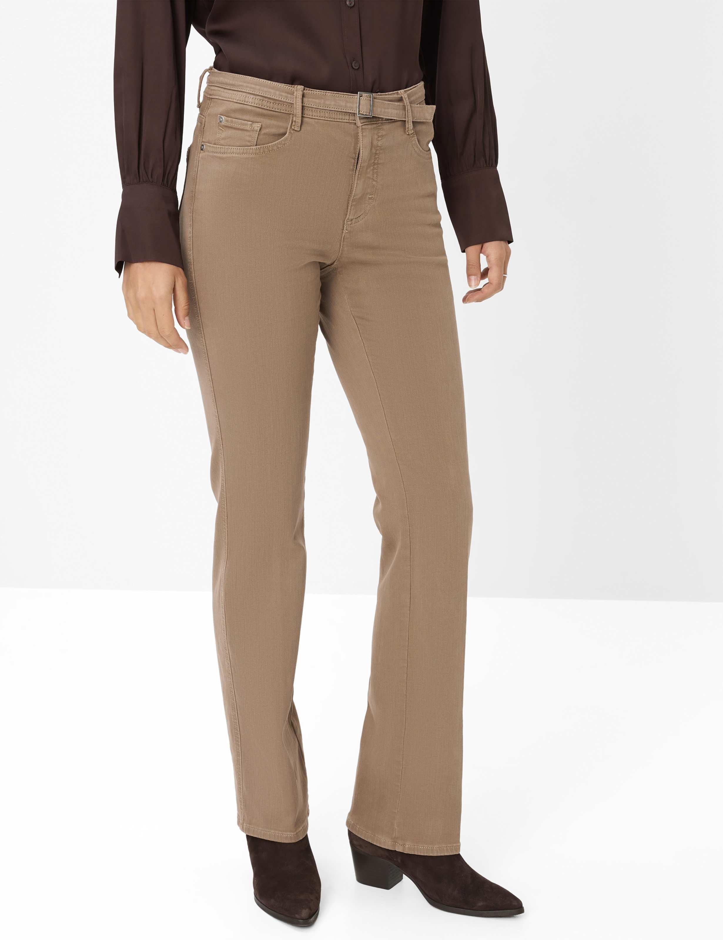 Thumbnail - Brax Damen Boot Style MARY TAUPE, denim hellbraun, Gr. 36K