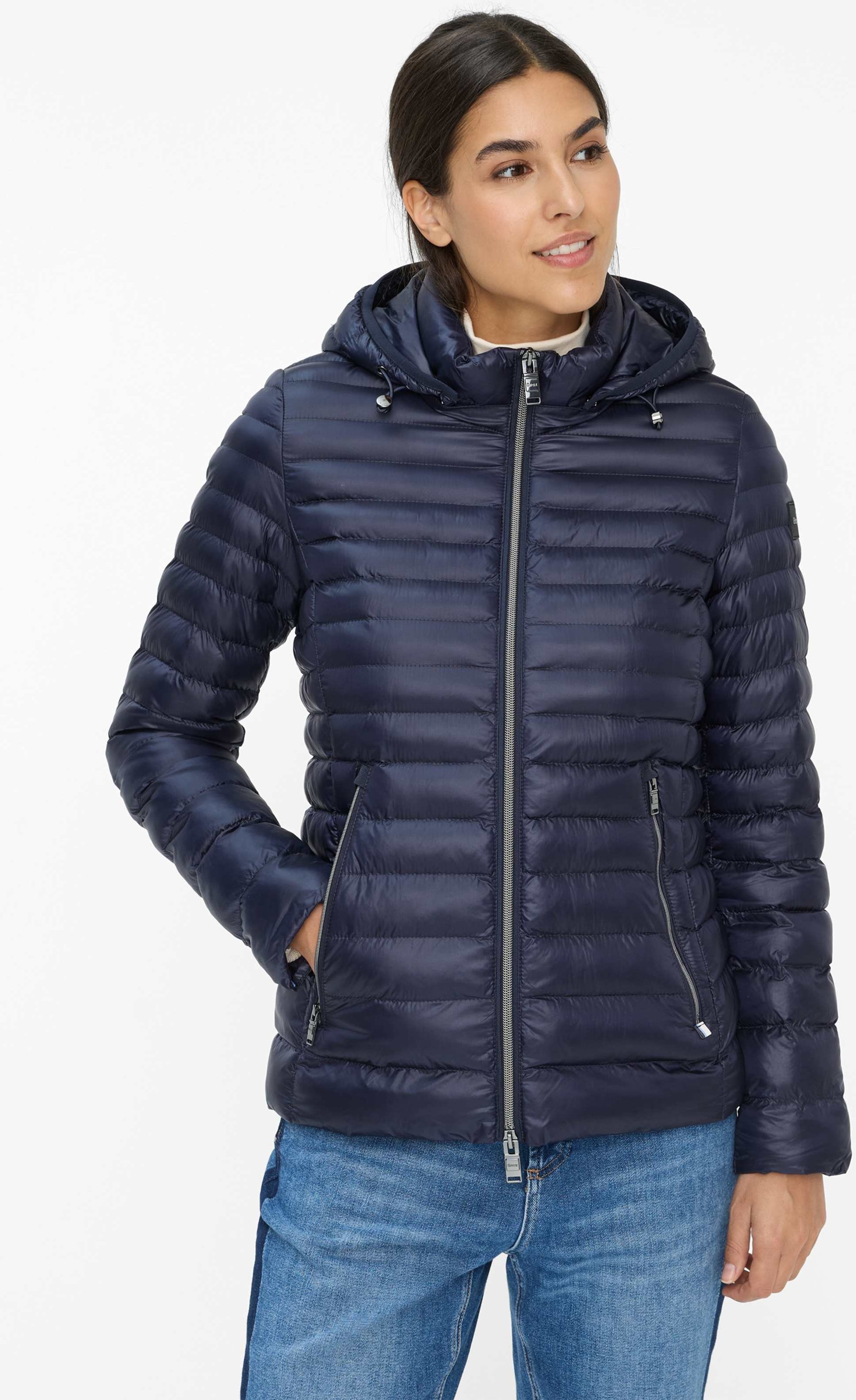Thumbnail - Brax Damen Steppjacke Style BERN navy, dunkelblau, Gr. 40