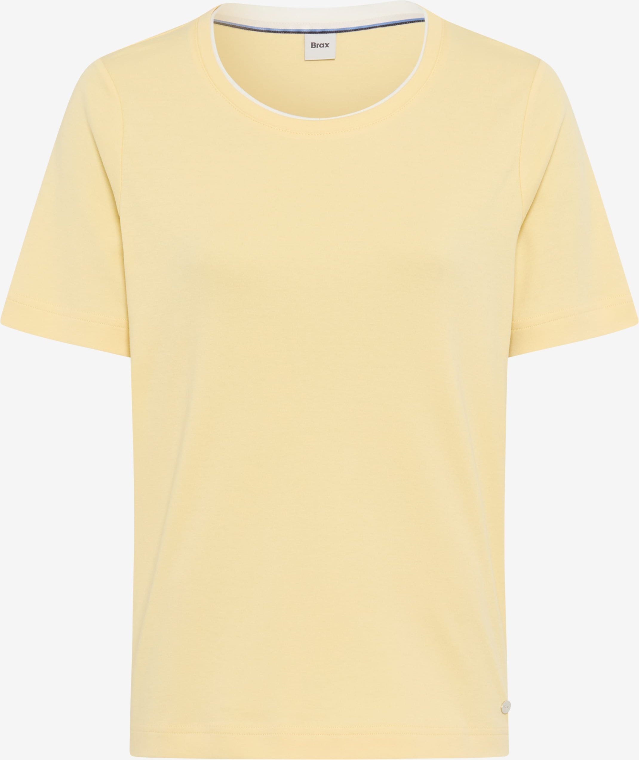 Brax Damen Shirt Style CIRA S limoncello, hellgelb, Gr. 40