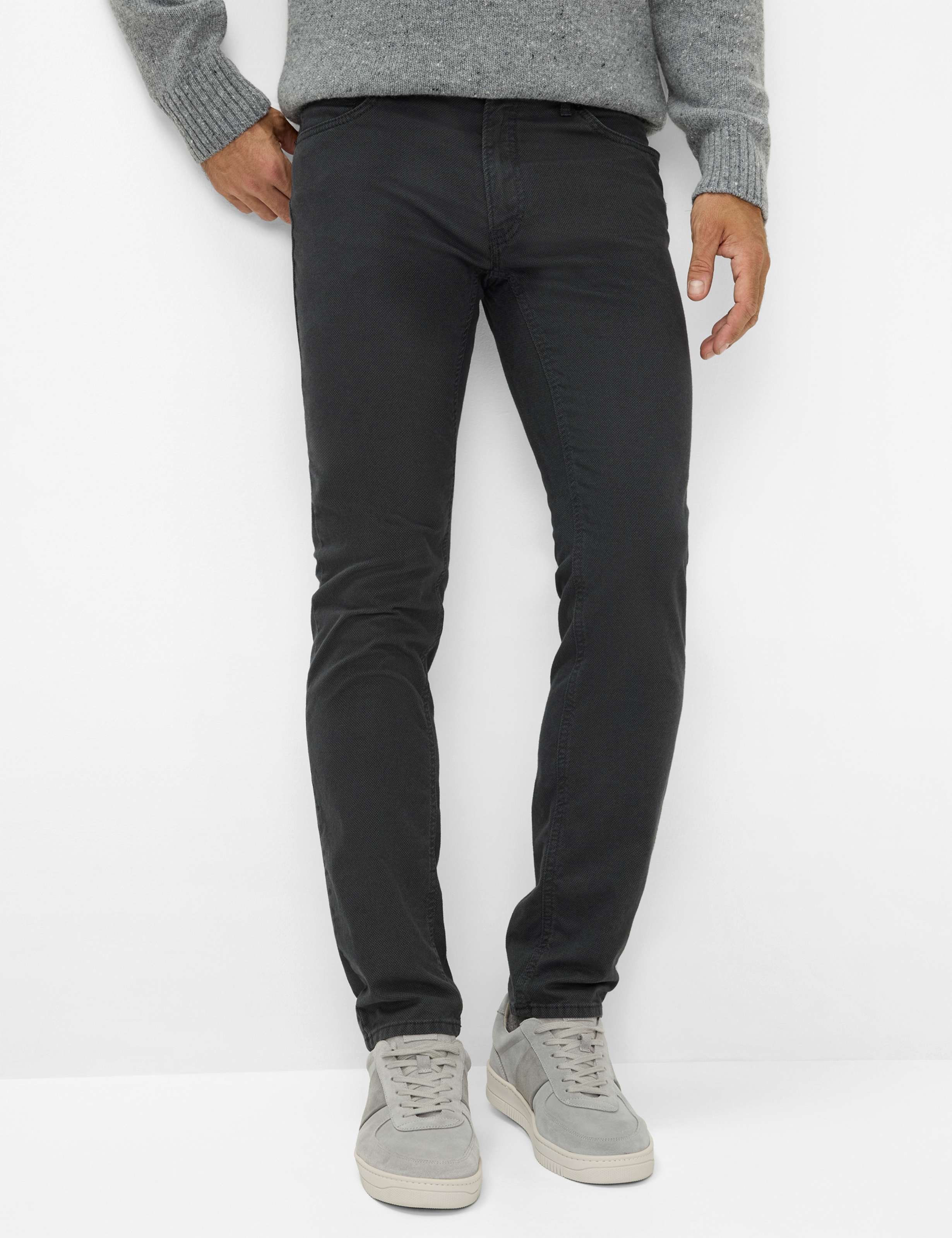 Thumbnail - Brax Herren Five-Pocket-Hose Style CHUCK ELEFANT, grau, Gr. 33/36