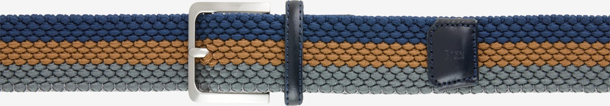 Thumbnail - Brax Herren Style HERRENGÜRTEL toffee, Blau, Gr. 105