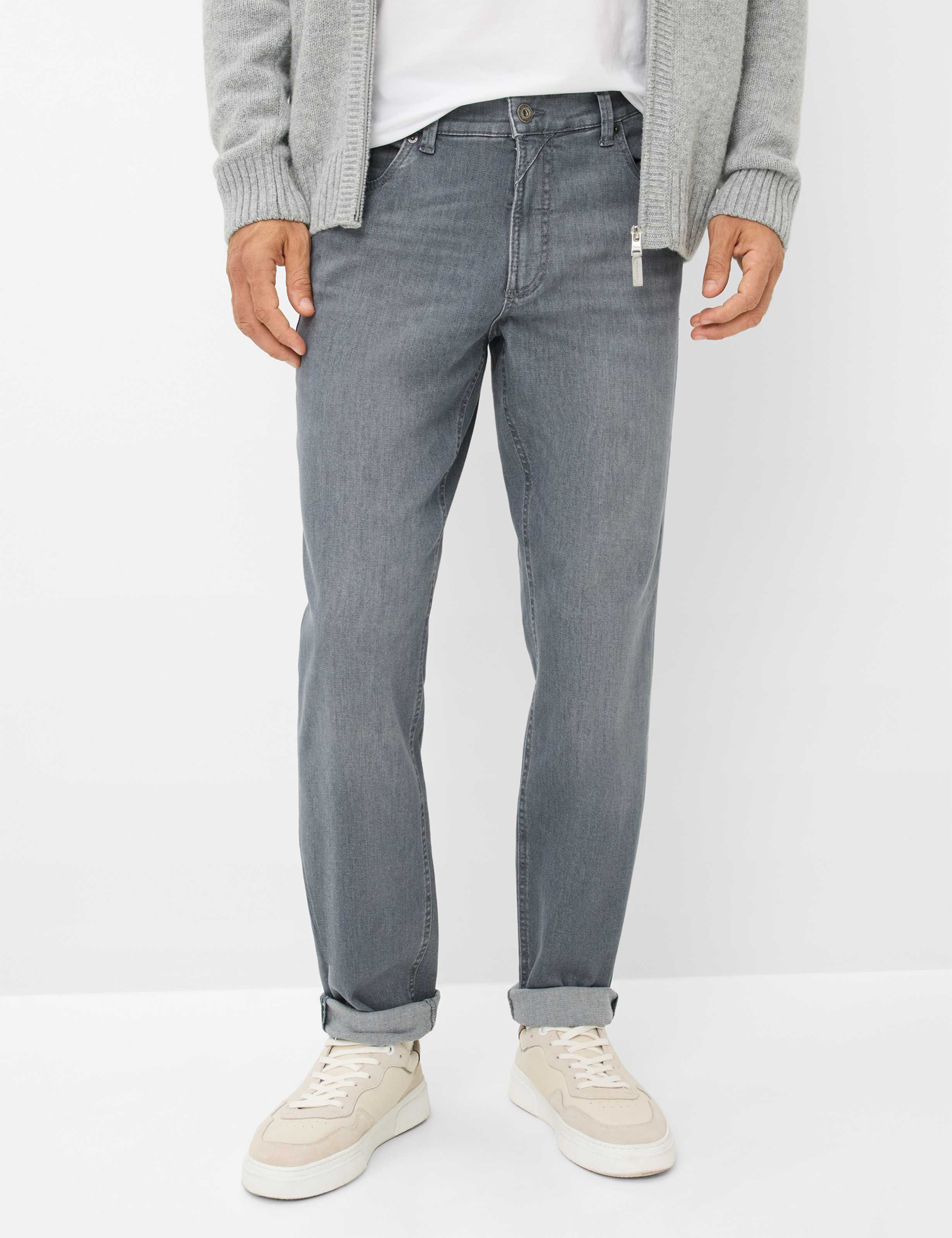 Thumbnail - Eurex by Brax Herren Five-Pocket-Hose Style LUKE GREY, denim dunkelgrau, Gr. 24U