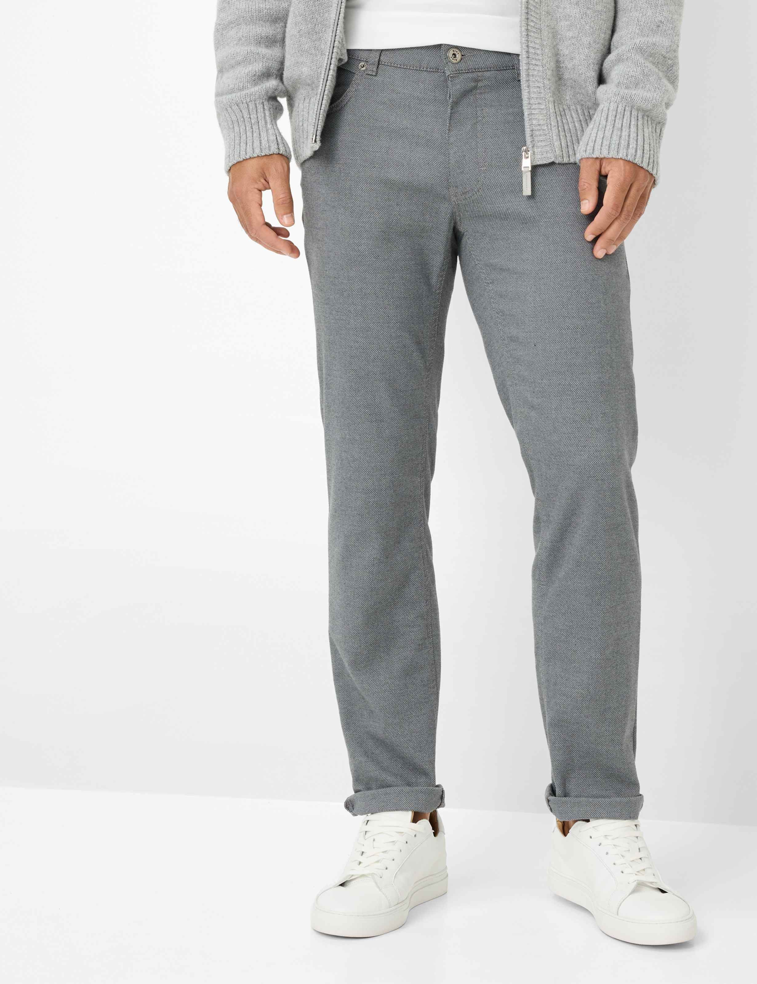 Thumbnail - Brax Herren Five-Pocket-Hose Style COOPER, grau, Gr. 40/30