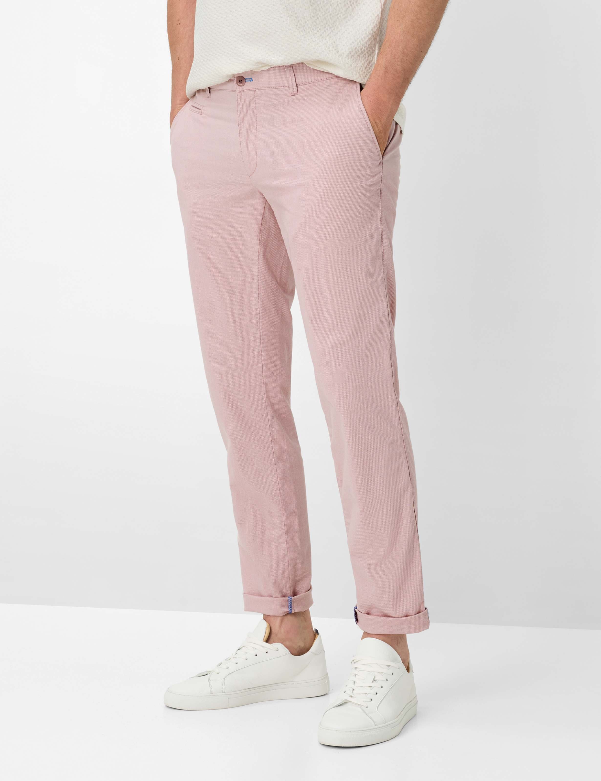 Brax Herren Chino Style FABIO IN CINDER ROSE, Rosa, Gr. 31/30