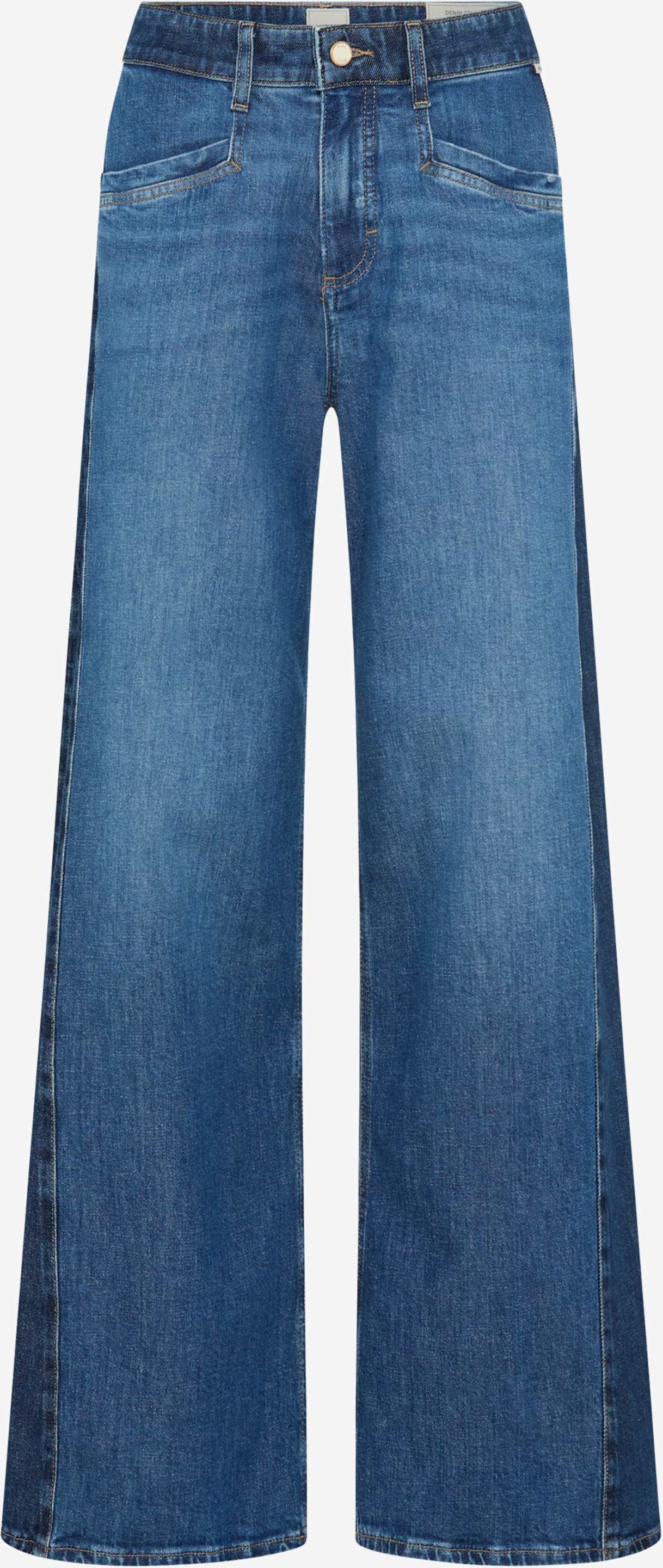 Brax Damen Five-Pocket-Hose Style MORGAN MIXED INDIAN OCEAN, hellblau, Gr. 46K