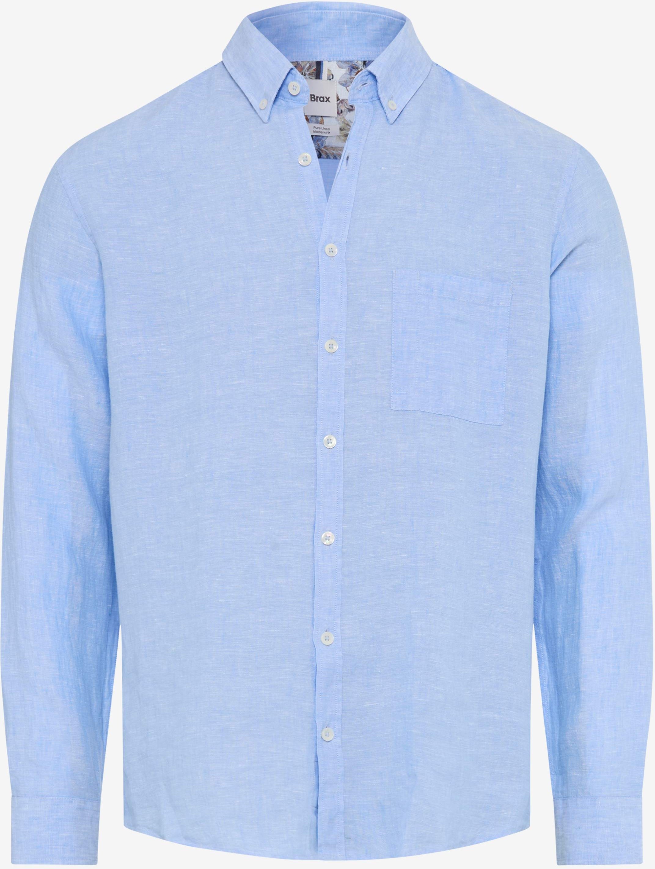 Brax Herren Hemd Style DANIEL sky, hellblau, Gr. XL