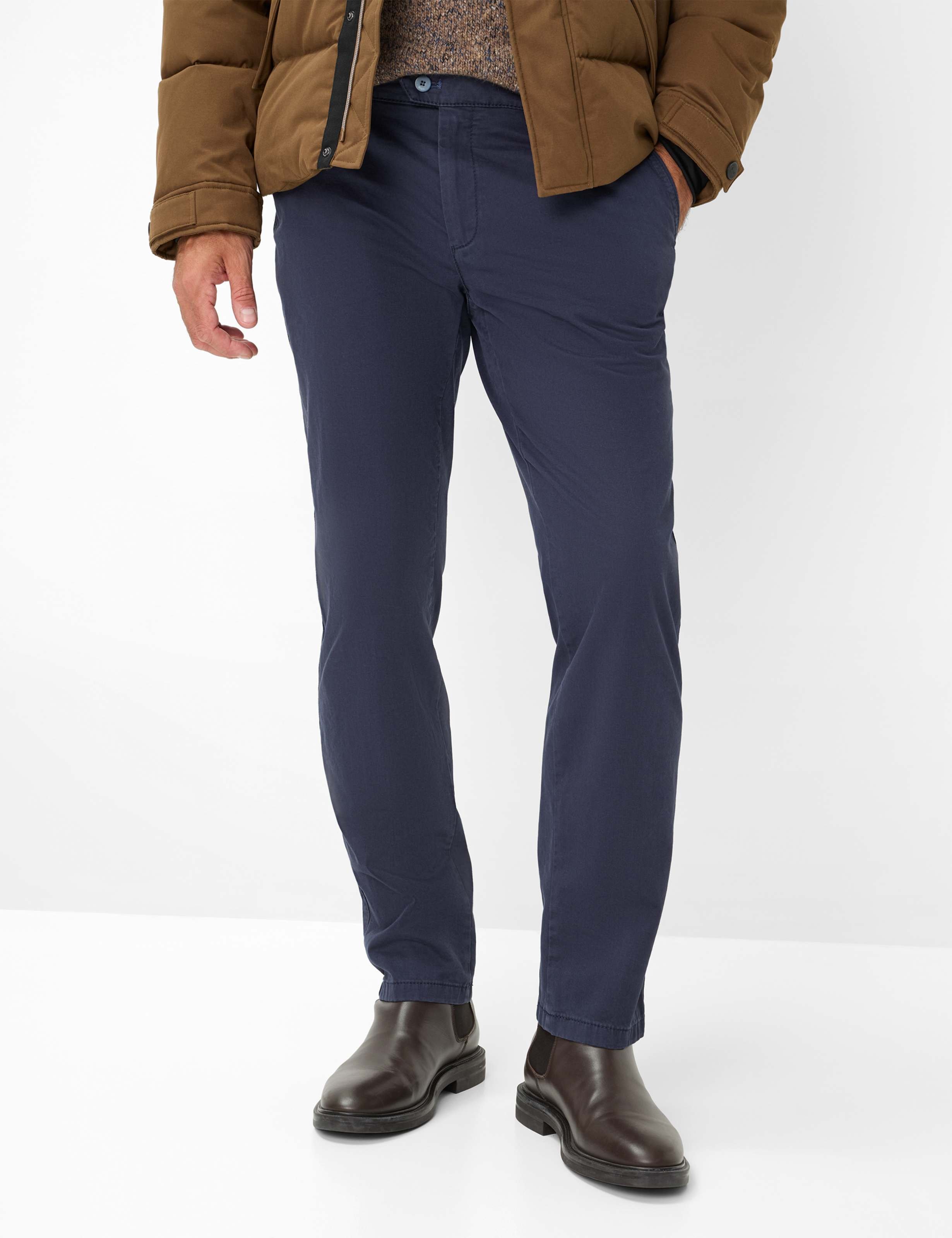 Thumbnail - Brax Herren Flatfronthose Style EVEREST UNIVERSE, dunkelblau, Gr. 23