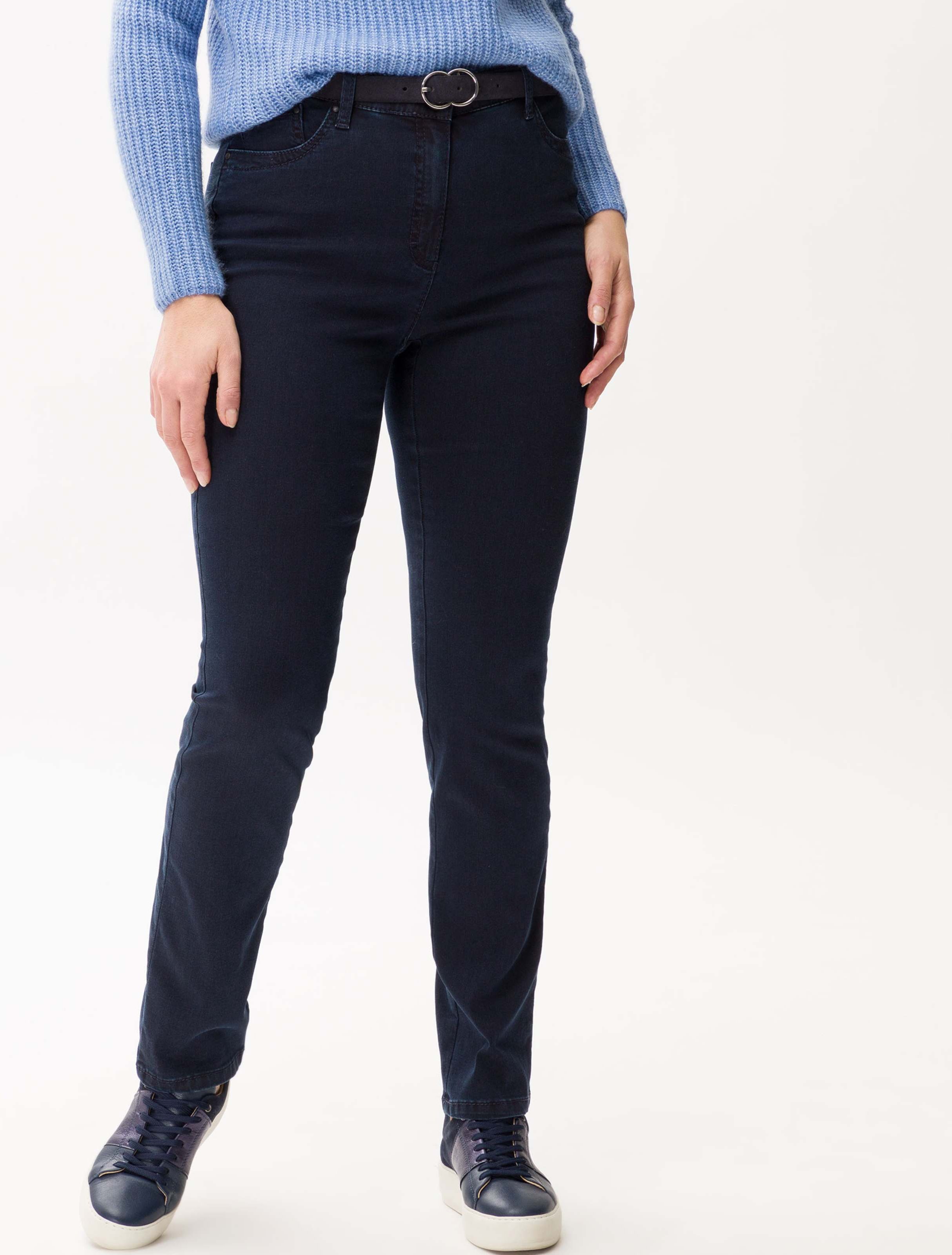 Raphaela by Brax Damen Five-Pocket-Hose Style INA FAY DARK BLUE, dunkelblau, Gr. 36
