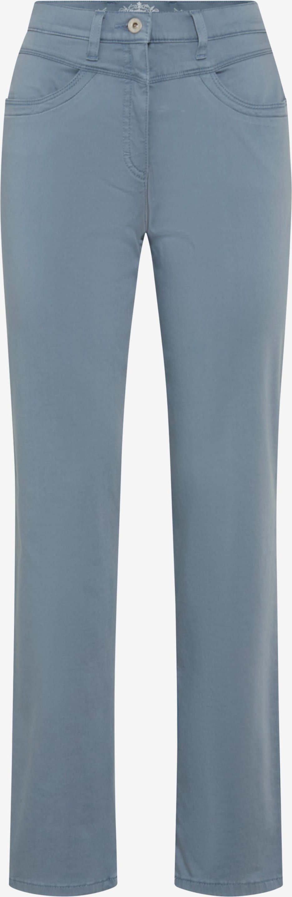 Raphaela by Brax Damen Five-Pocket-Hose Style CAREN NEW BLUE SHADOW, Blau, Gr. 42K