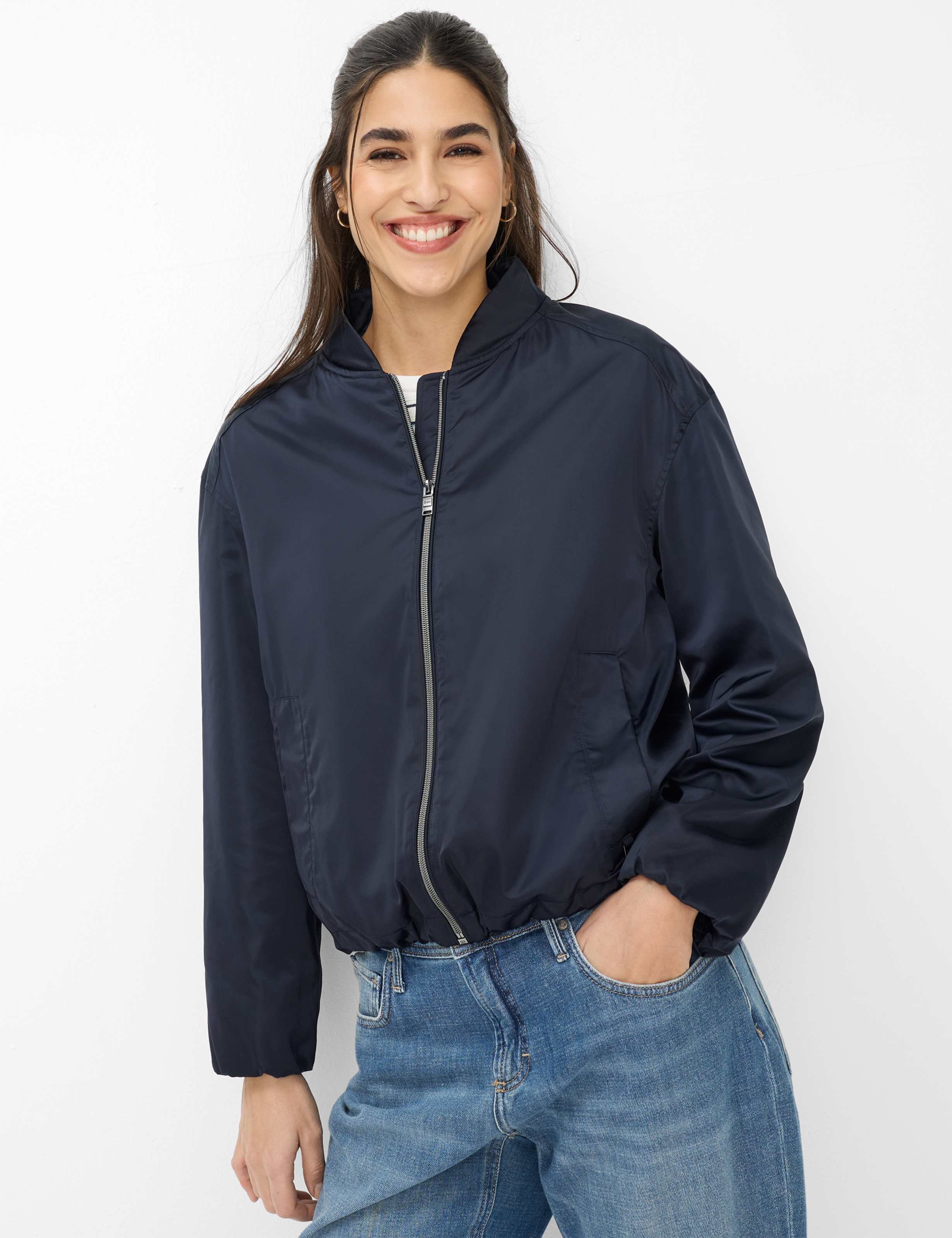 Brax Damen Blouson Style ROMA navy, dunkelblau, Gr. 36