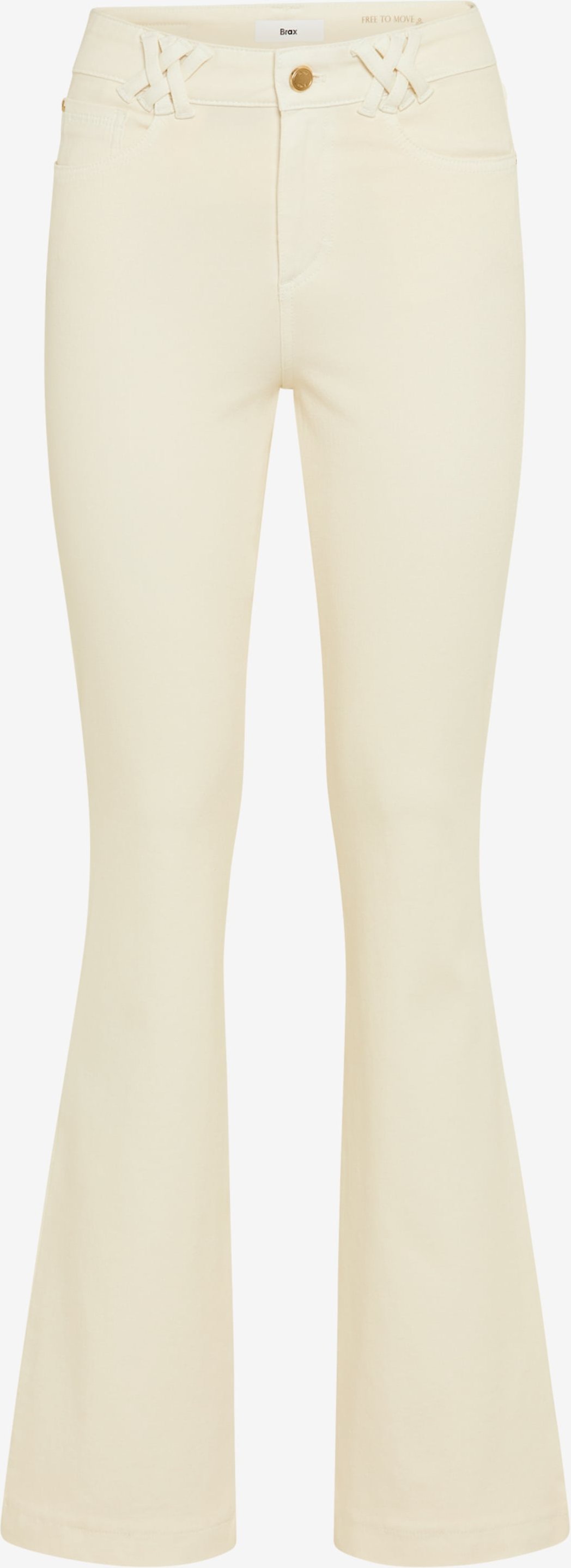 Brax Damen Boot Style SHAKIRA SOFT ECRU, denim cremeweiß, Gr. 36L