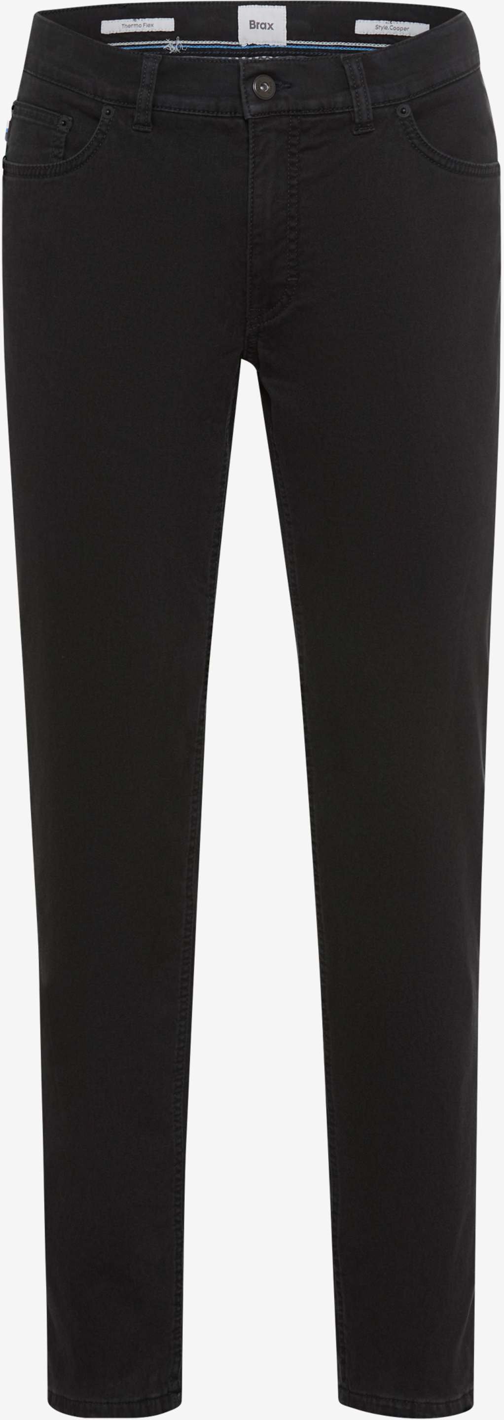 Brax Herren Five-Pocket-Hose Style COOPER TT BLACK, schwarz, Gr. 40/36