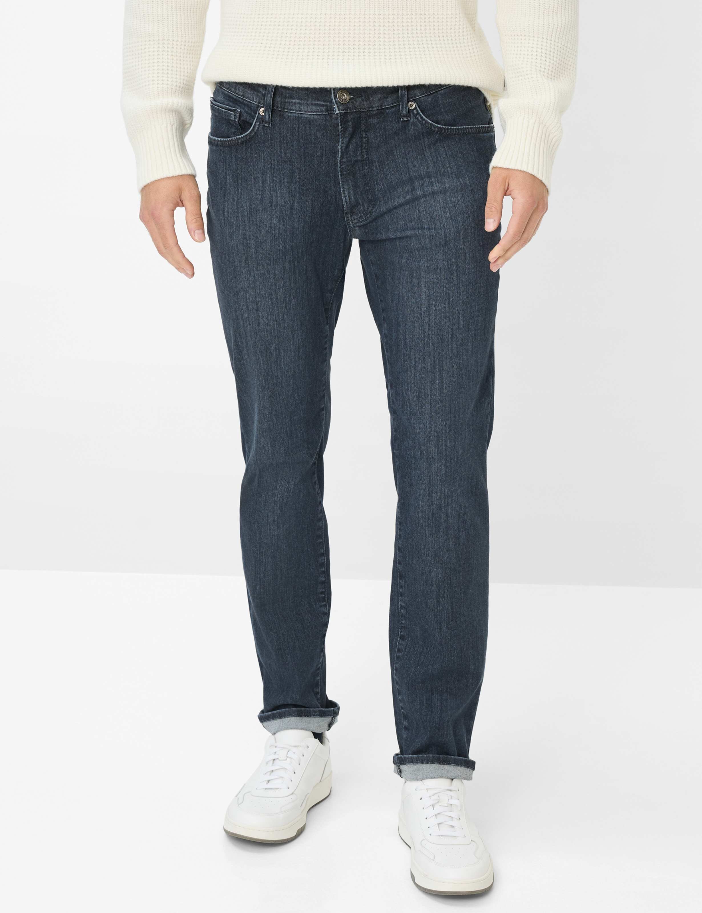 Thumbnail - Brax Herren Five-Pocket-Hose Style CHUCK SECRET BLUE, denim dunkelblau, Gr. 42/30