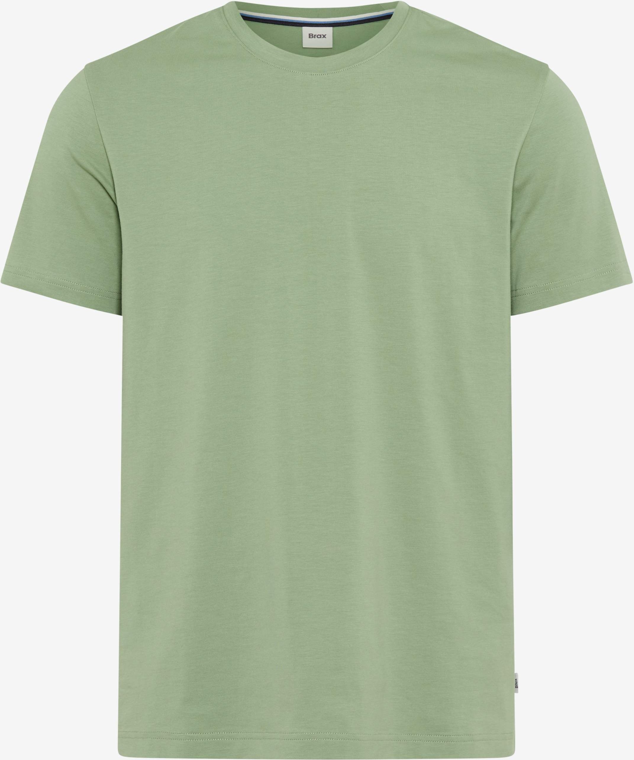 Brax Herren Shirt Style TED herb, hellgrün, Gr. XXL