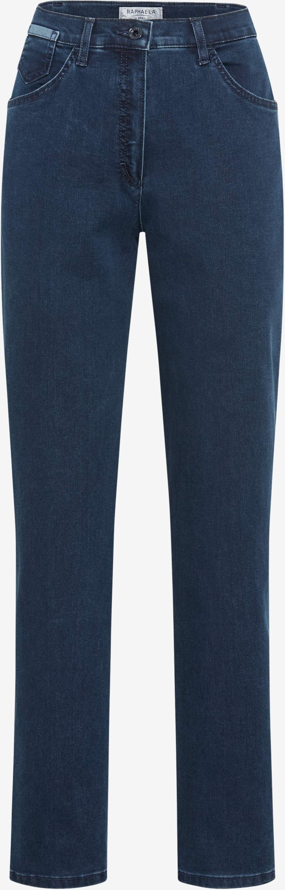 Raphaela by Brax Damen Five-Pocket-Hose Style CORRY, denim blau, Gr. 48K