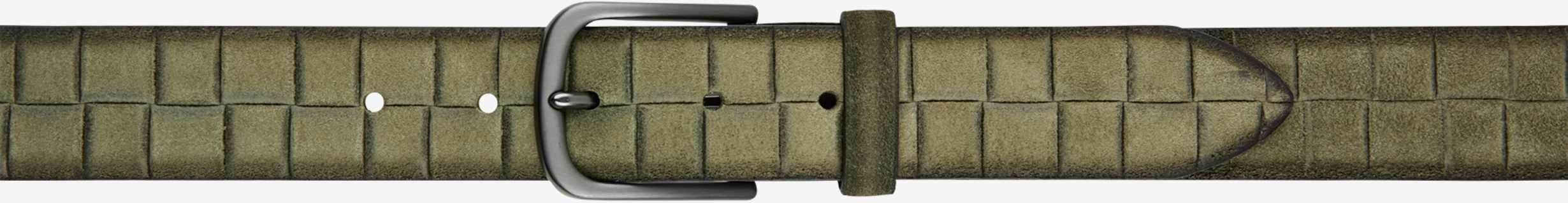 Thumbnail - Brax Herren Gürtel Style HERRENGÜRTEL olive Grün Oliv, grün - oliv, Gr. 85