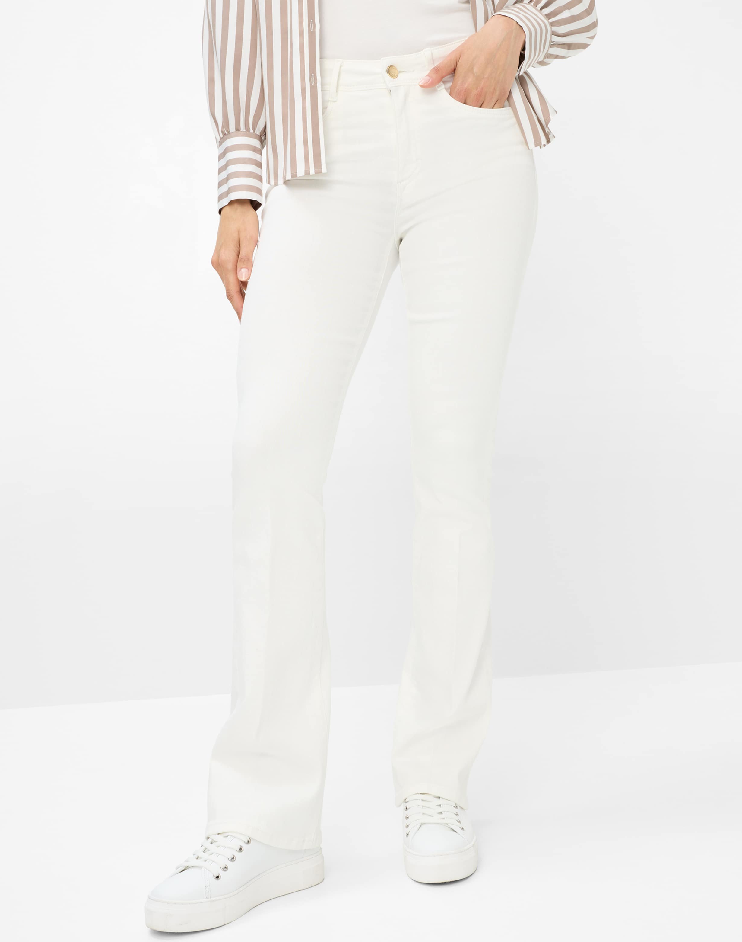 Thumbnail - Brax Damen Boot Style ANA OFFWHITE, denim cremeweiß, Gr. 38L