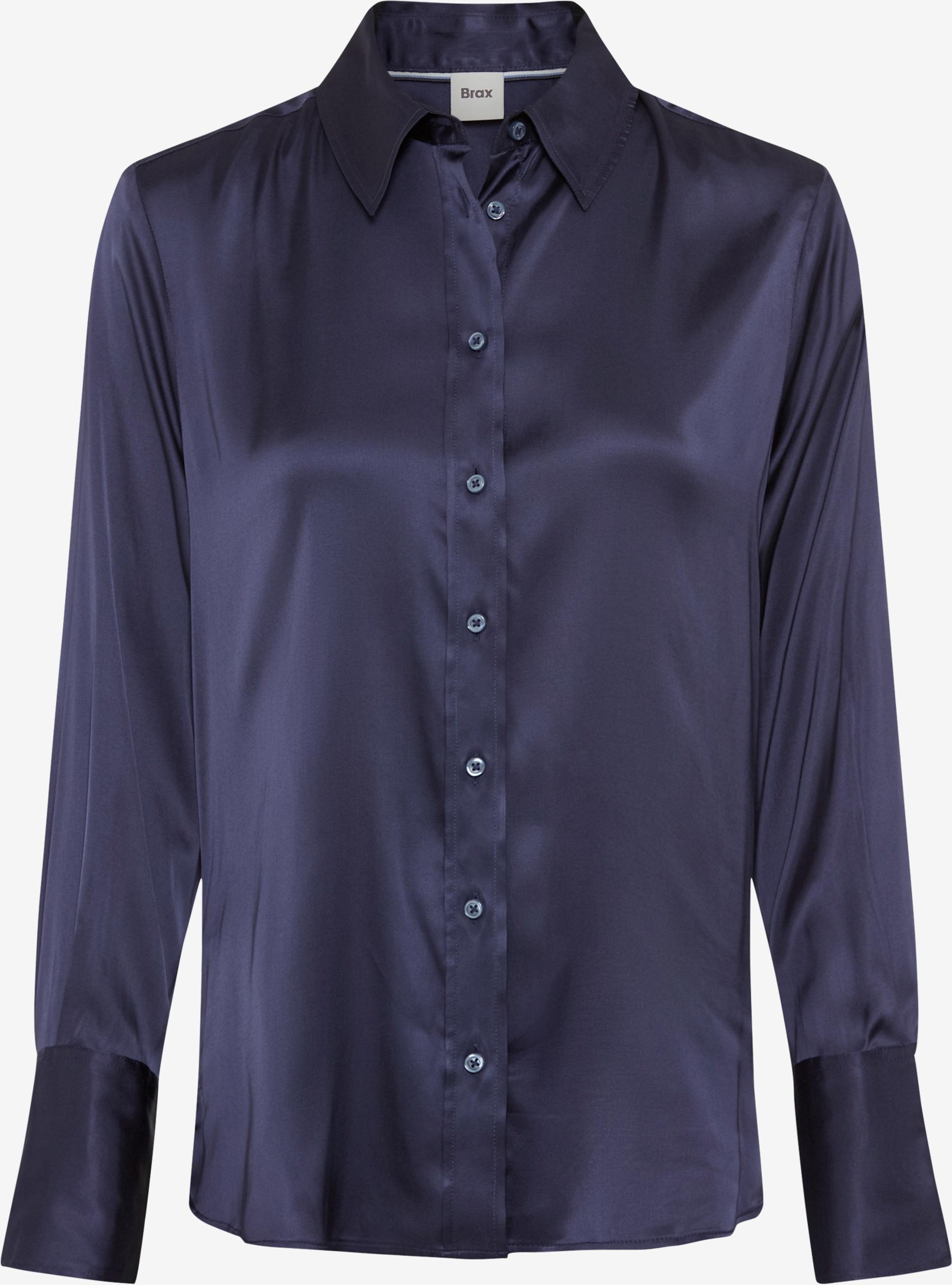 Thumbnail - Brax Damen Hemd Style VICTORIA midnight blue, dunkelblau, Gr. 36
