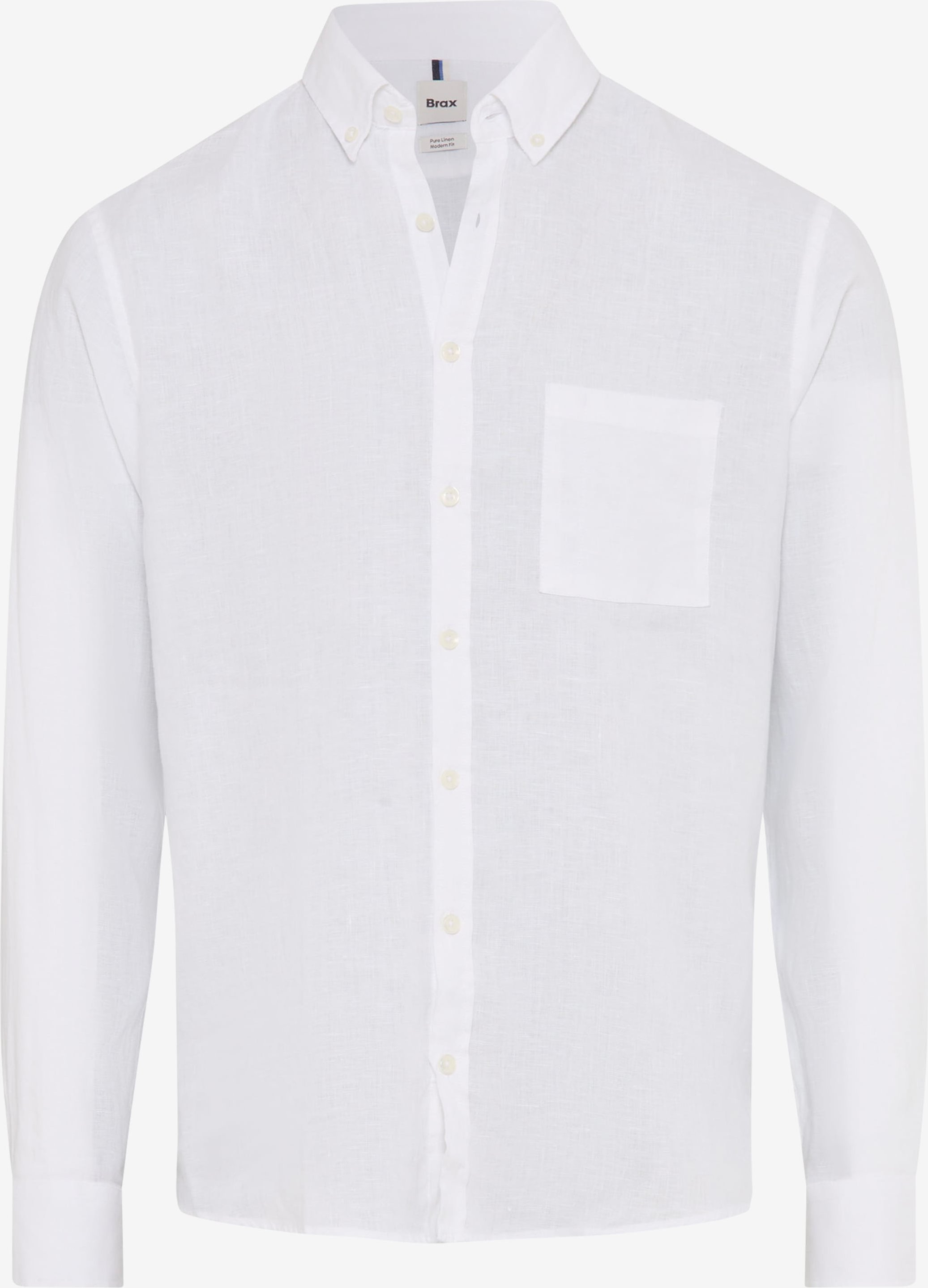 Brax Herren Hemd Style DANIEL white, weiß, Gr. XXL