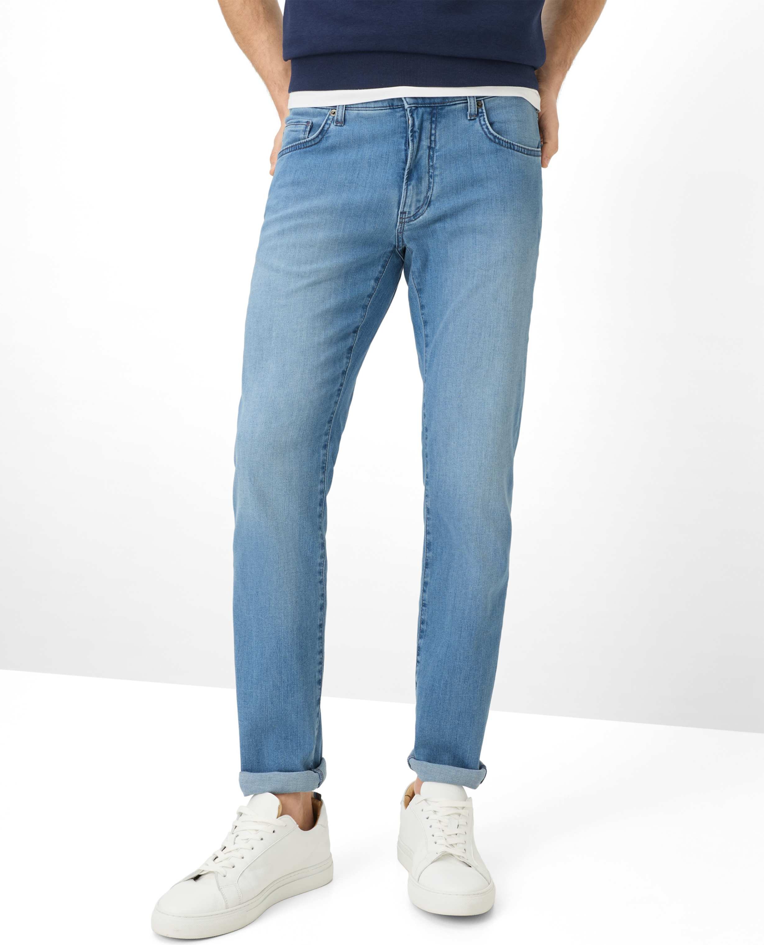 Brax Herren Five-Pocket-Hose Style CHUCK SKY BLUE USED, denim hellblau, Gr. 31/30