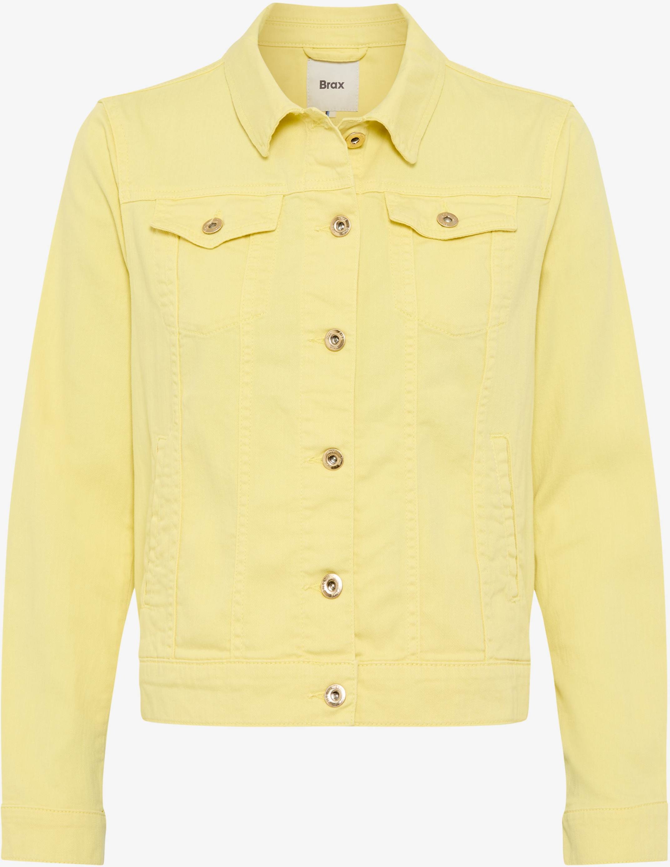 Brax Damen Jeans Style MIAMI buttercup, denim gelb, Gr. 36