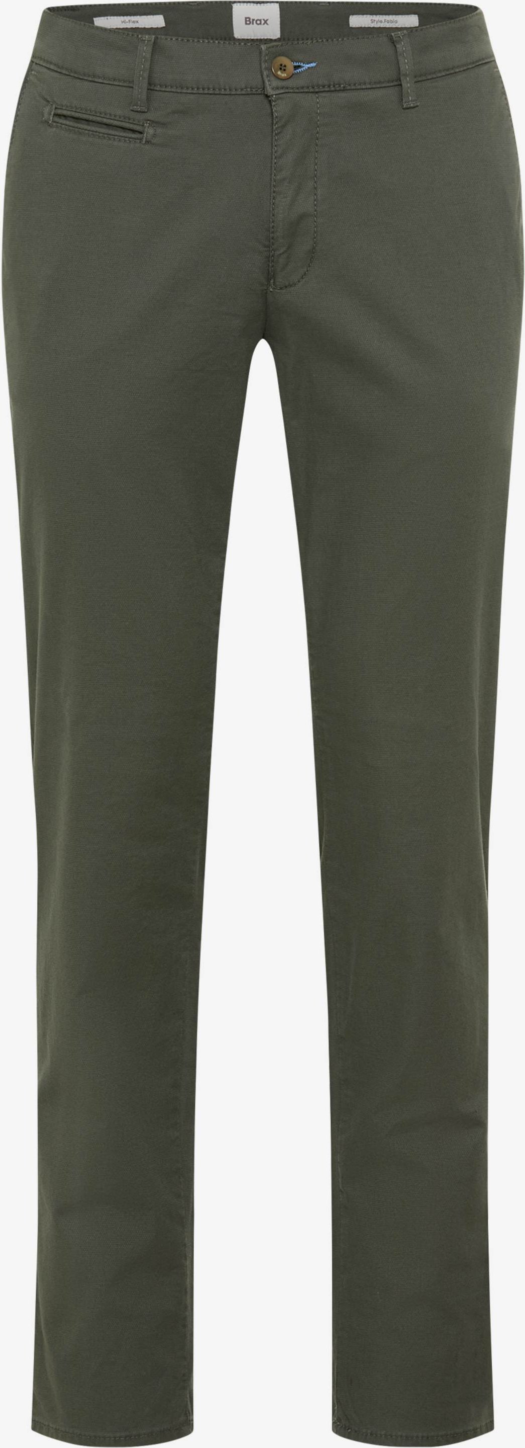 Brax Herren Chino Style FABIO IN OLIVE, dunkelgrün, Gr. 38/36