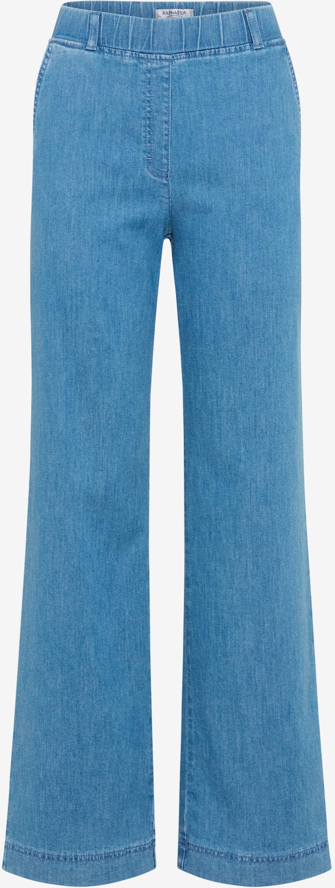 Raphaela by Brax Damen Marlenehose Style PAM FLARED BLEACHED, hellblau, Gr. 36