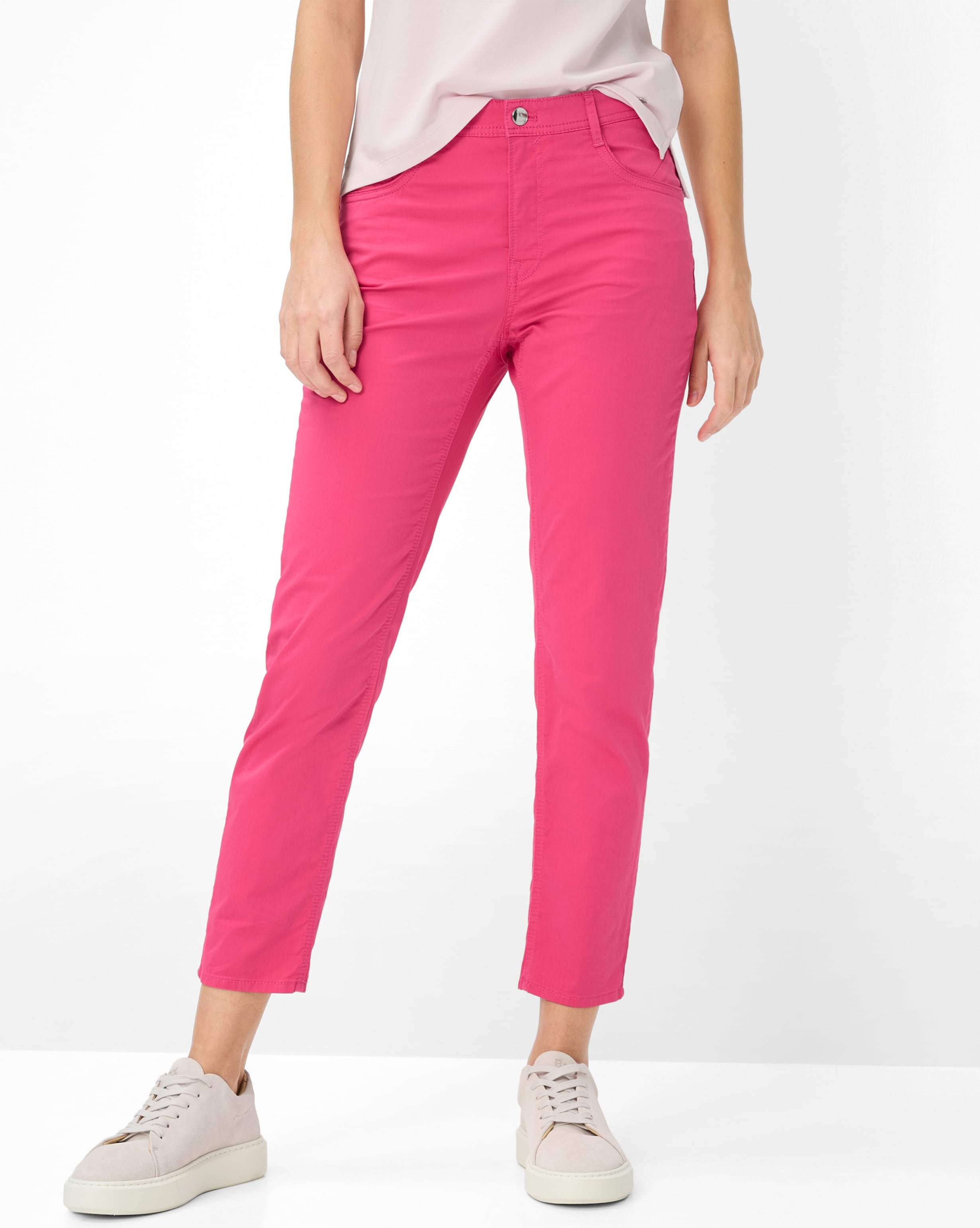 Brax Damen Five-Pocket-Hose Style MARY S RASPBERRY SORBET, Rosa, Gr. 36