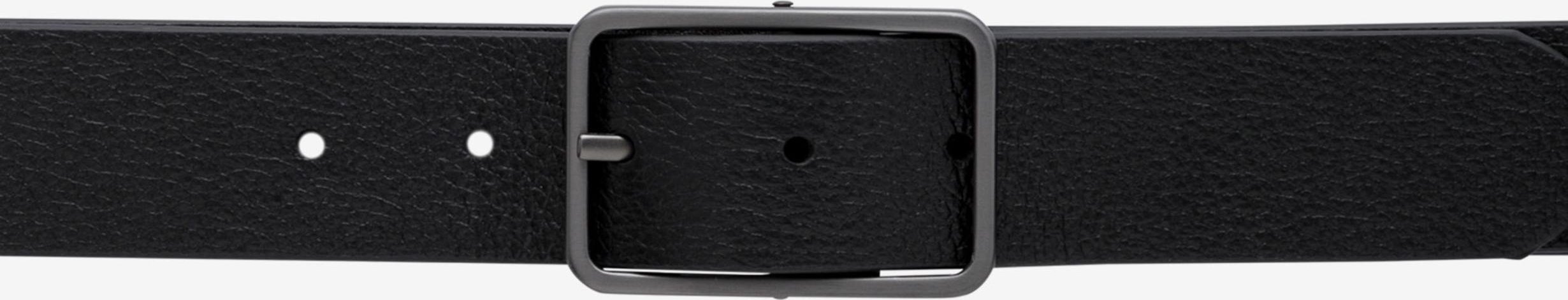 Brax Herren Wendegürtel Style HERRENGÜRTEL black/brown, schwarz, Gr. 100