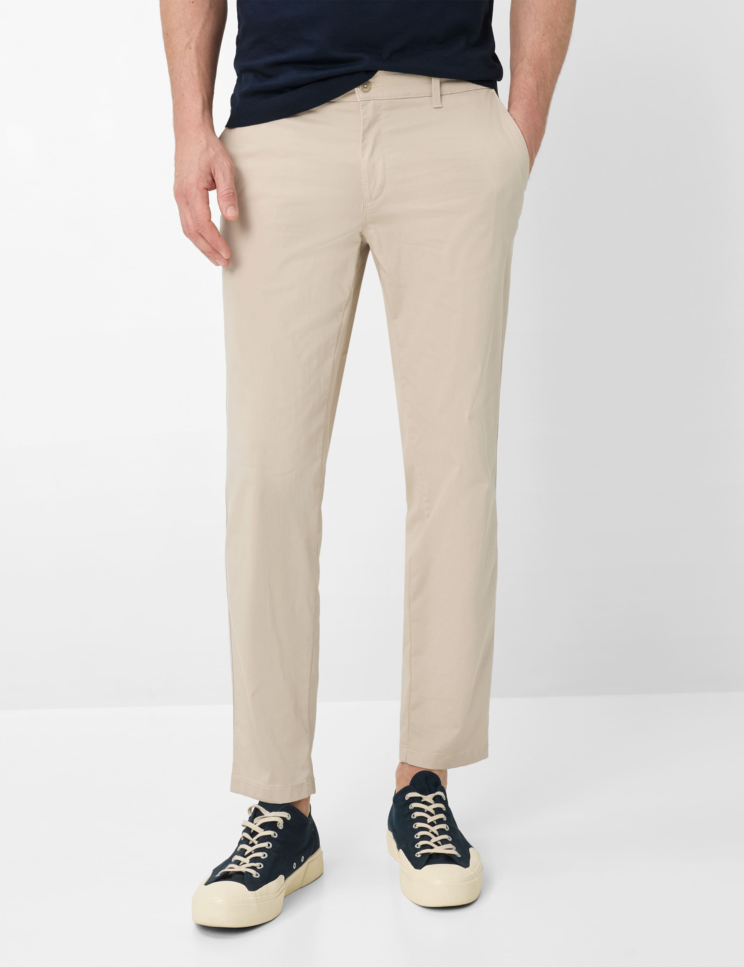 Brax Herren Chino Style PHIL CANVAS, hellbeige, Gr. 32/36