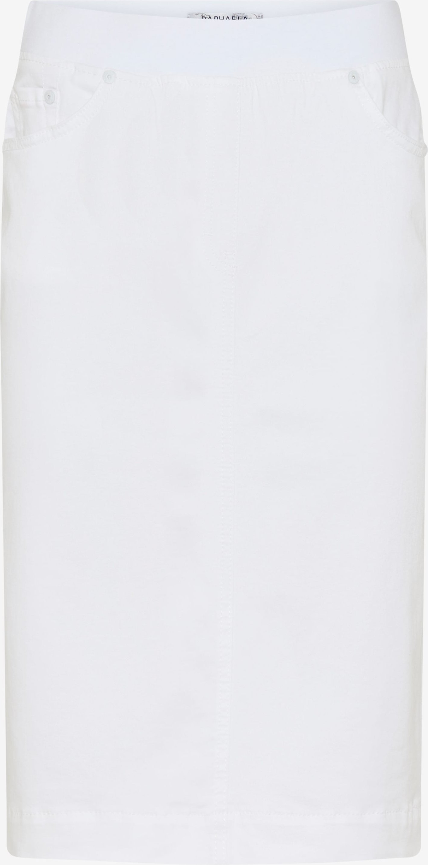 Raphaela by Brax Damen Style PAMINA SKIRT WHITE, denim weiß, Gr. 38