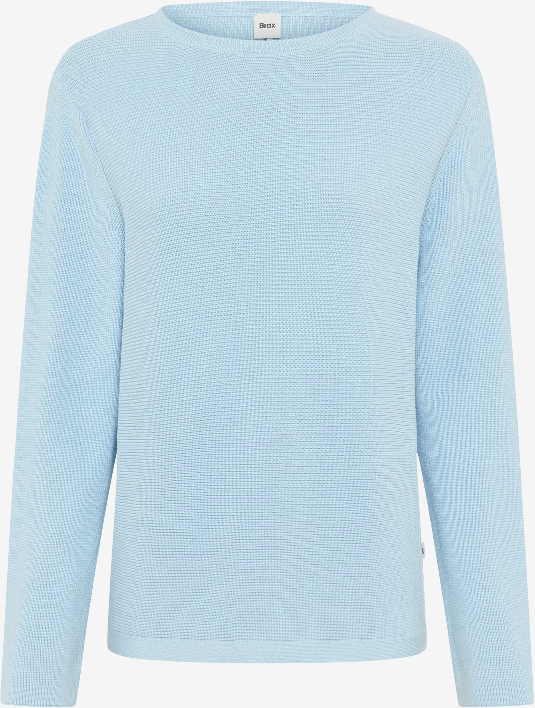 Brax Damen Strickpullover Style LESLEY vintage blue, hellblau, Gr. 38