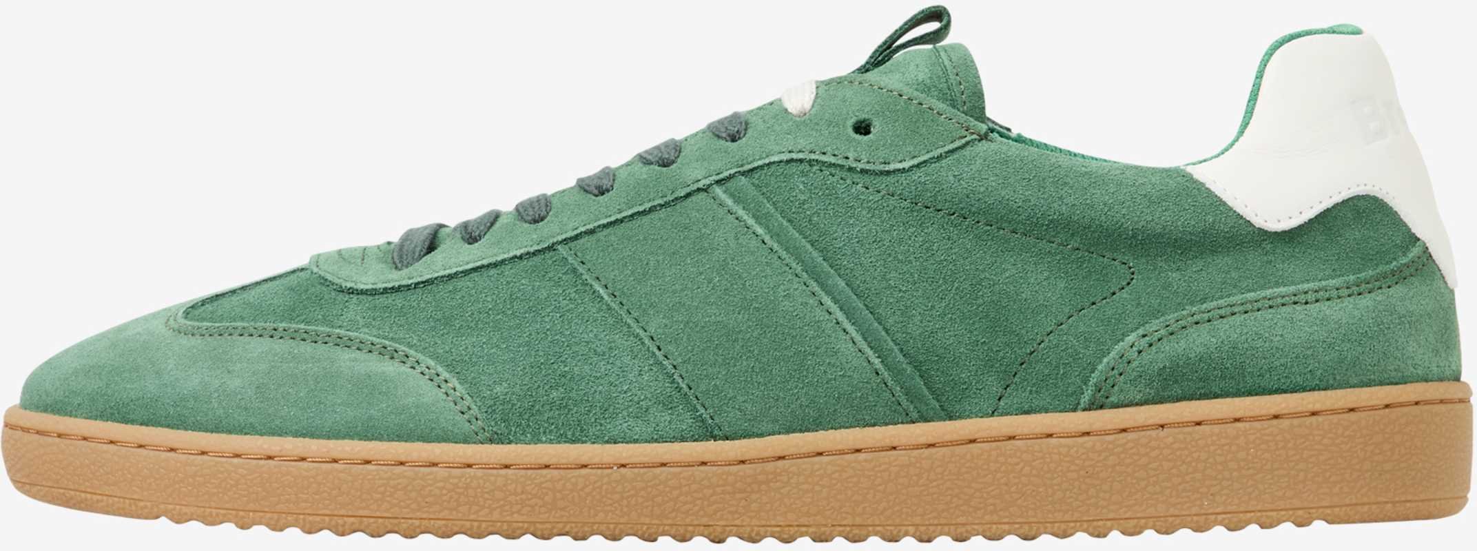 Brax Herren Sneaker Style LEO basilico, grün, Gr. 46